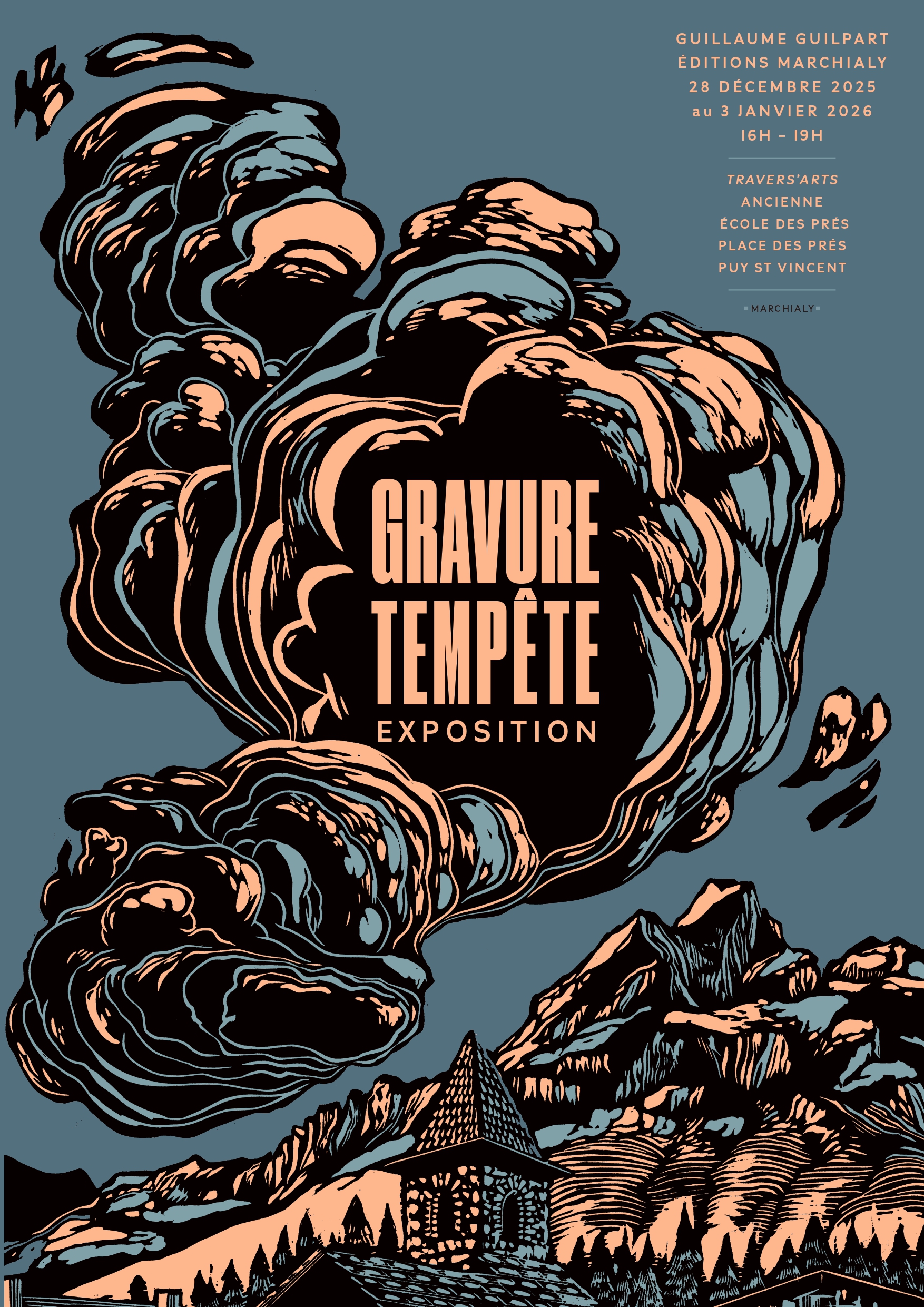 EXPOSITION GRAVURE TEMPETE