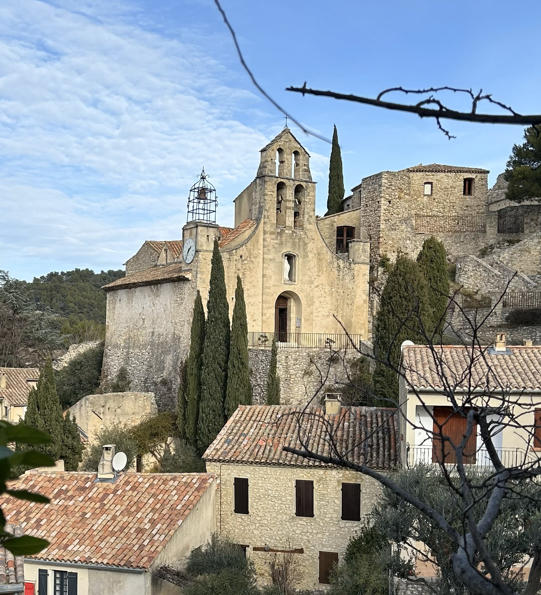 Messe de No�l � Gigondas