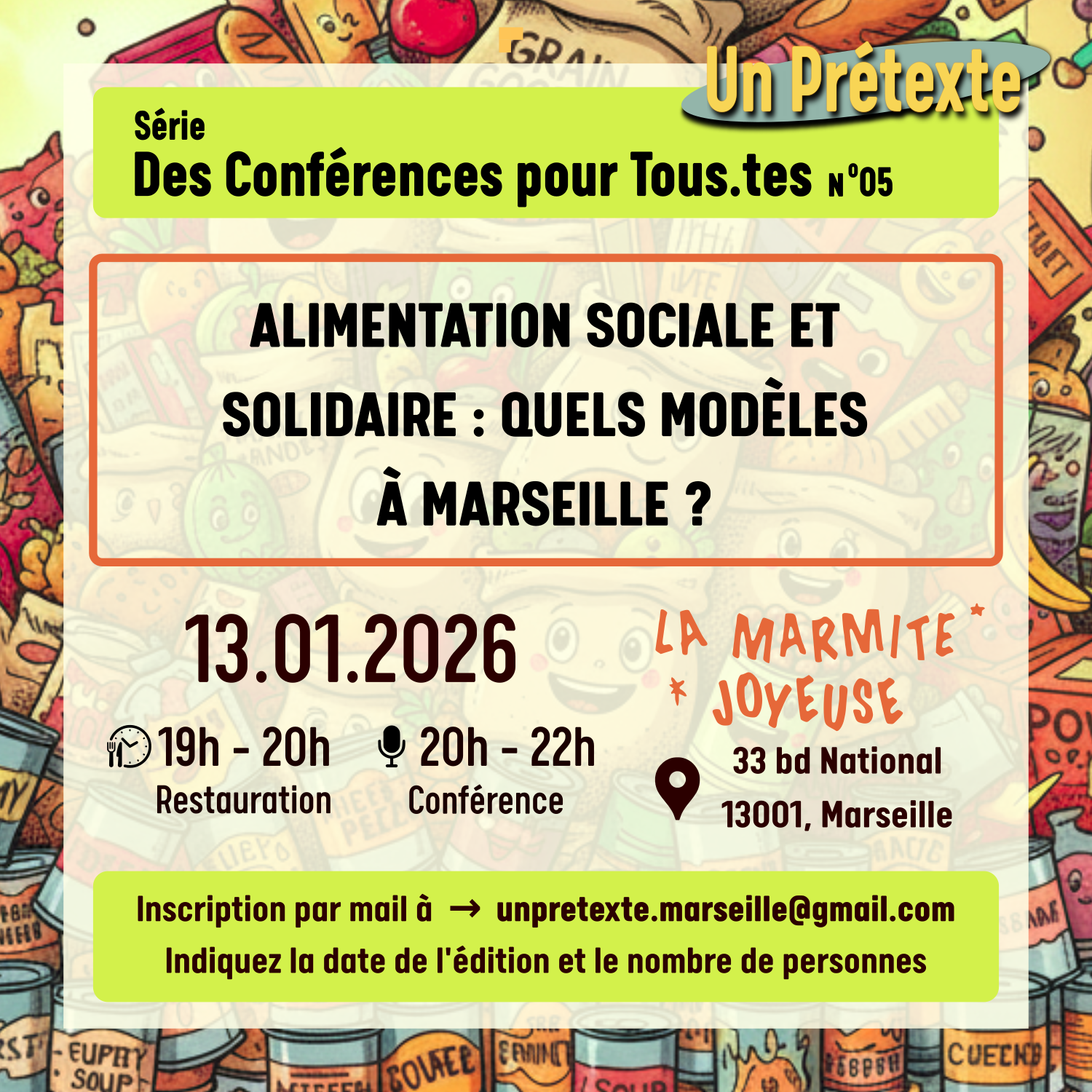 Alimentation sociale et solidaire : Quels mod�les � Marseille ?