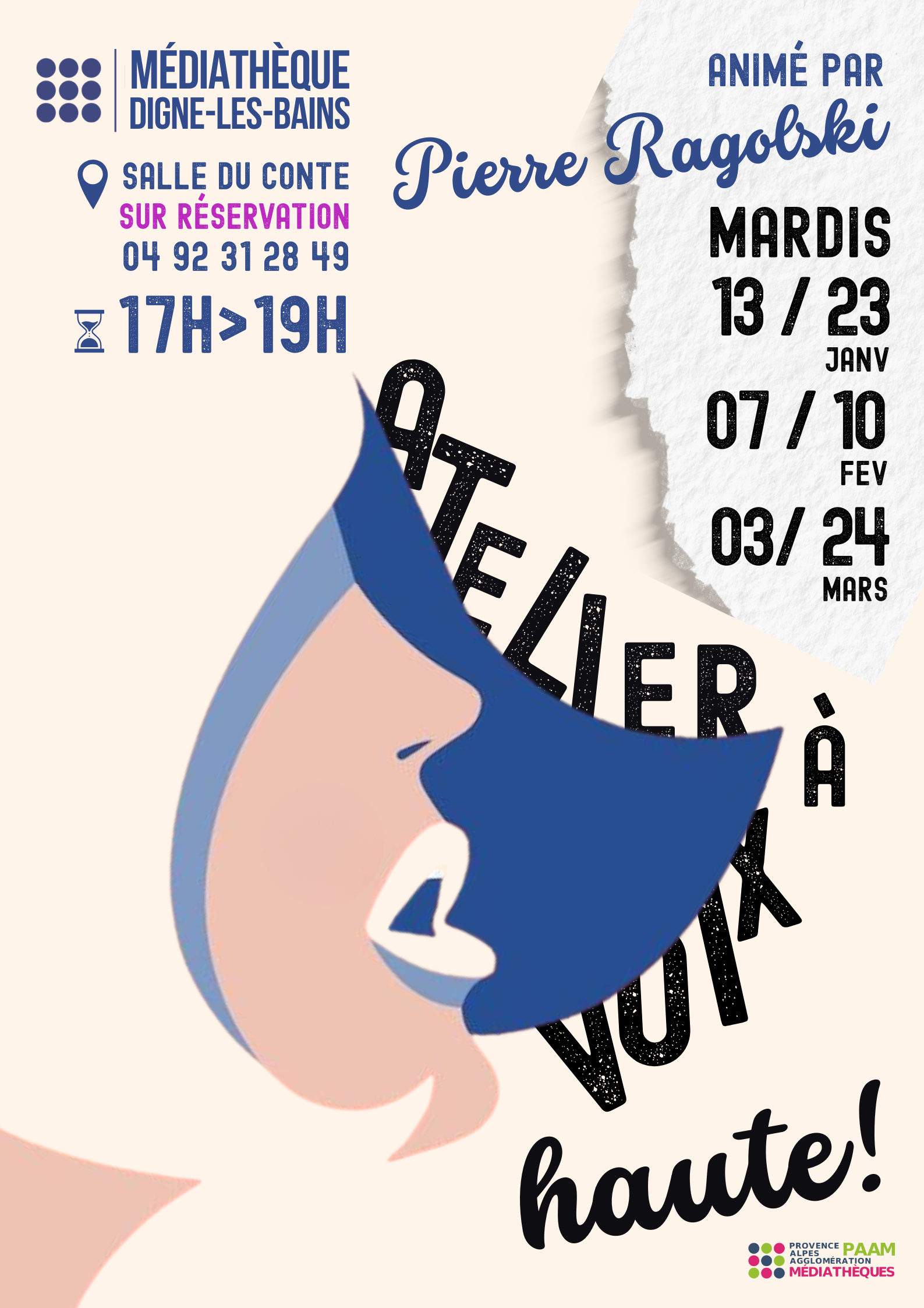 Atelier Lecture � voix haute !