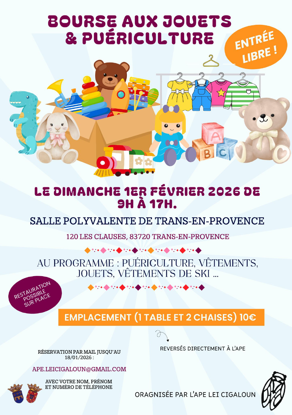 Bourse aux Jouets et Pu�riculture