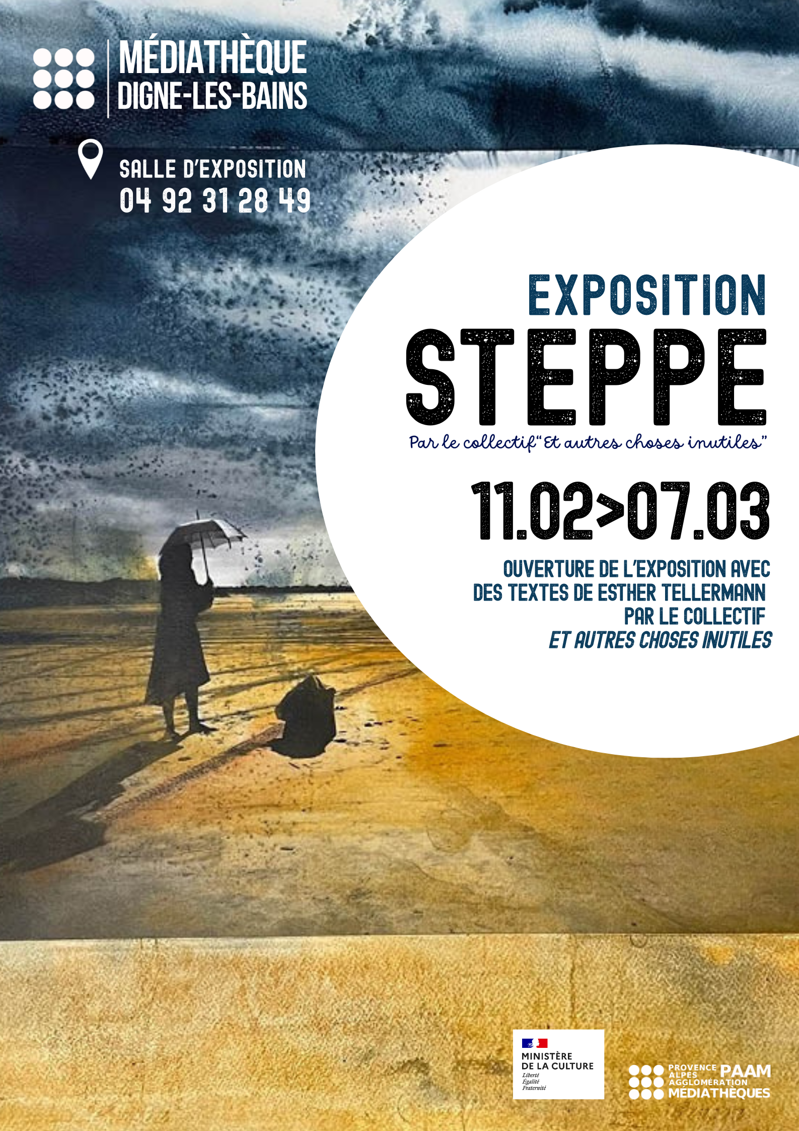 Exposition et Animations - STEPPE de Hugues Breton