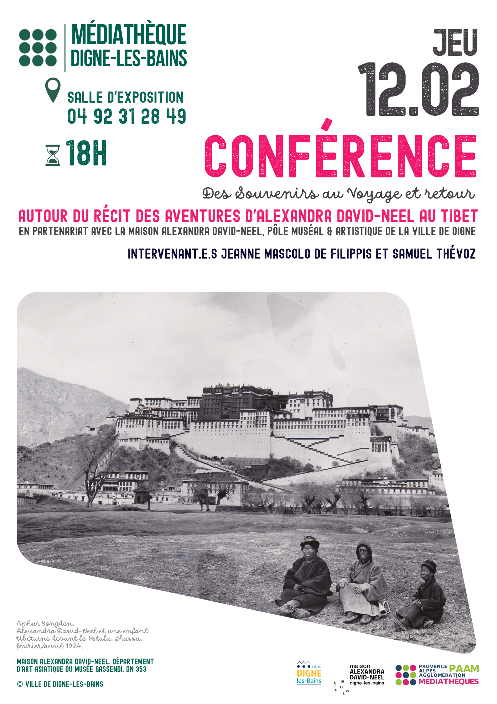 Des Souvenirs au Voyage et retour, autour du r�cit des aventures d'Alexandra David-Neel au Tibet