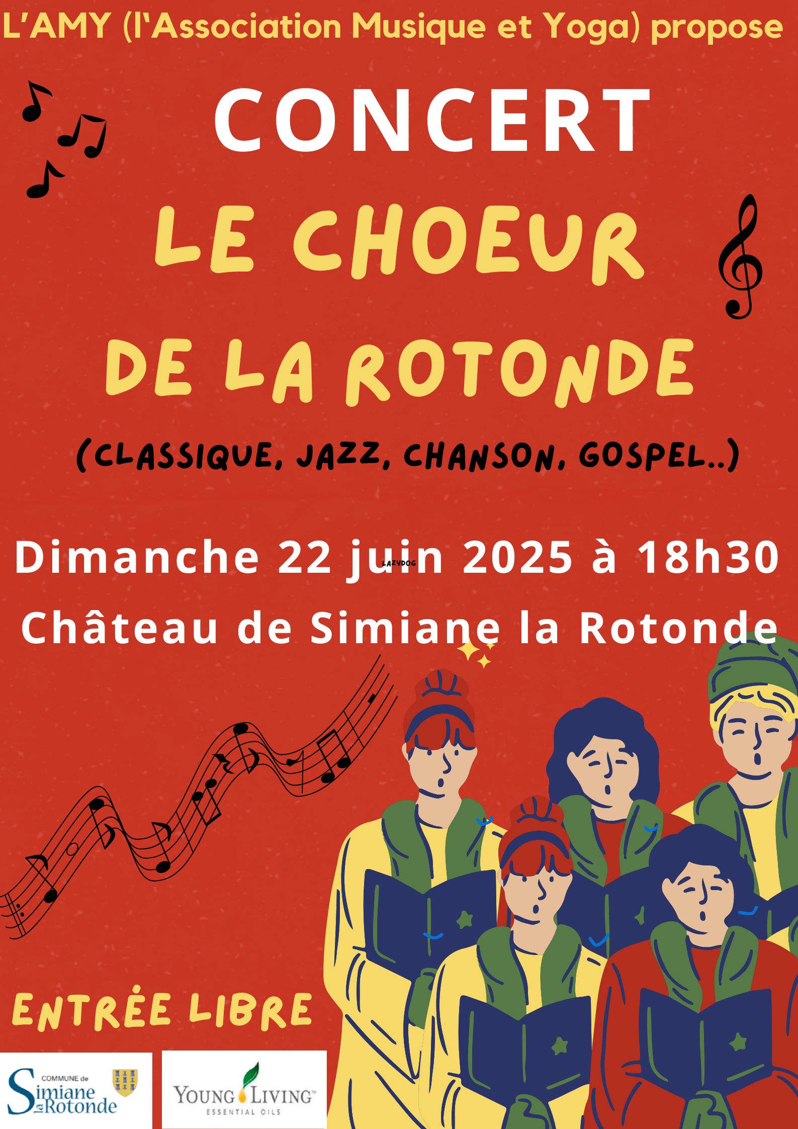 Concert du choeur de la Rotonde