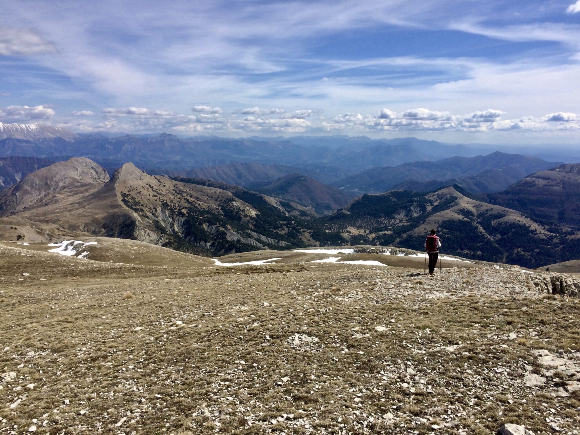 Balade d�hiver sur les cr�tes des Monges - Autres Versants