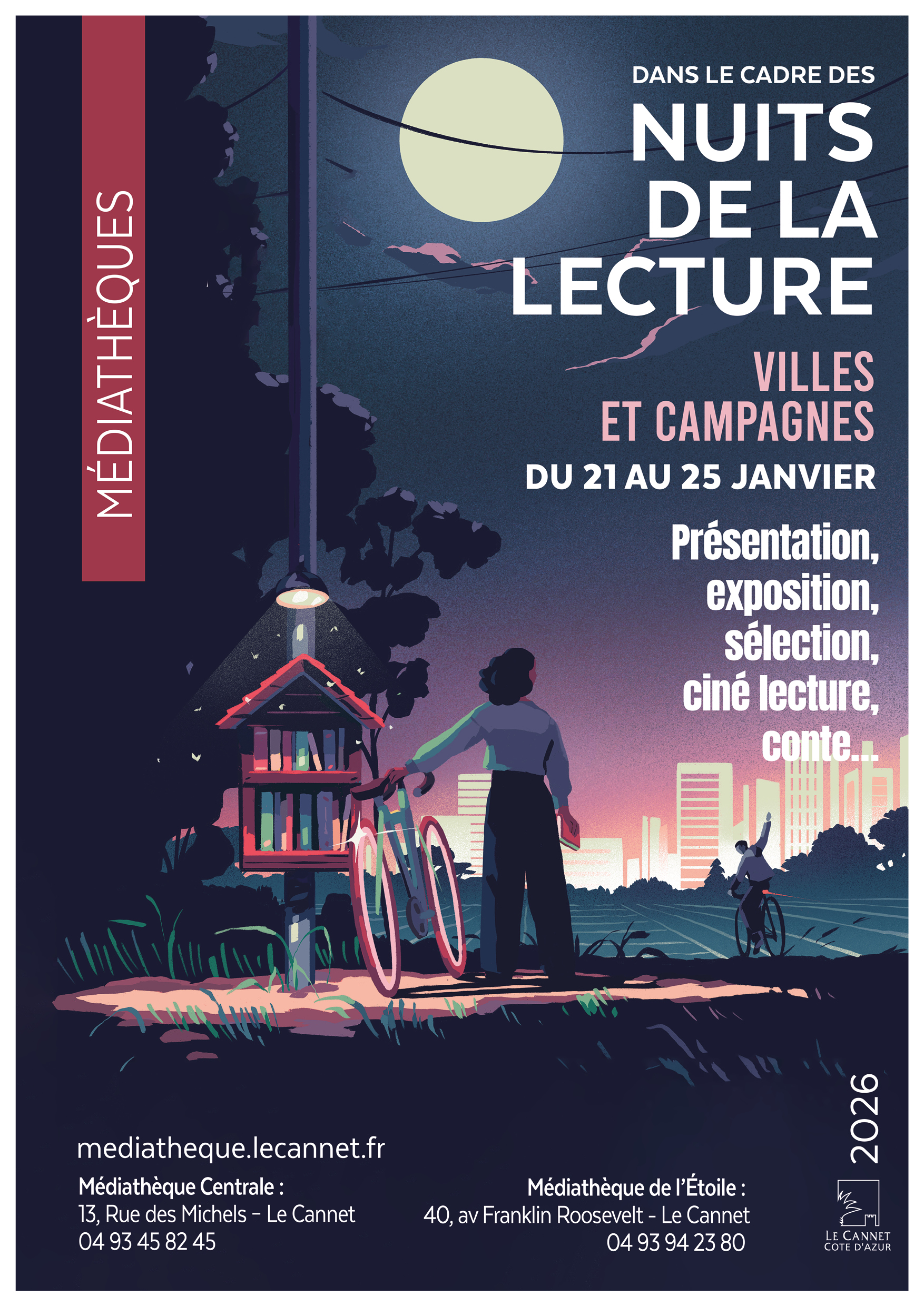 Les Nuits de la lecture Villes et Campagnes