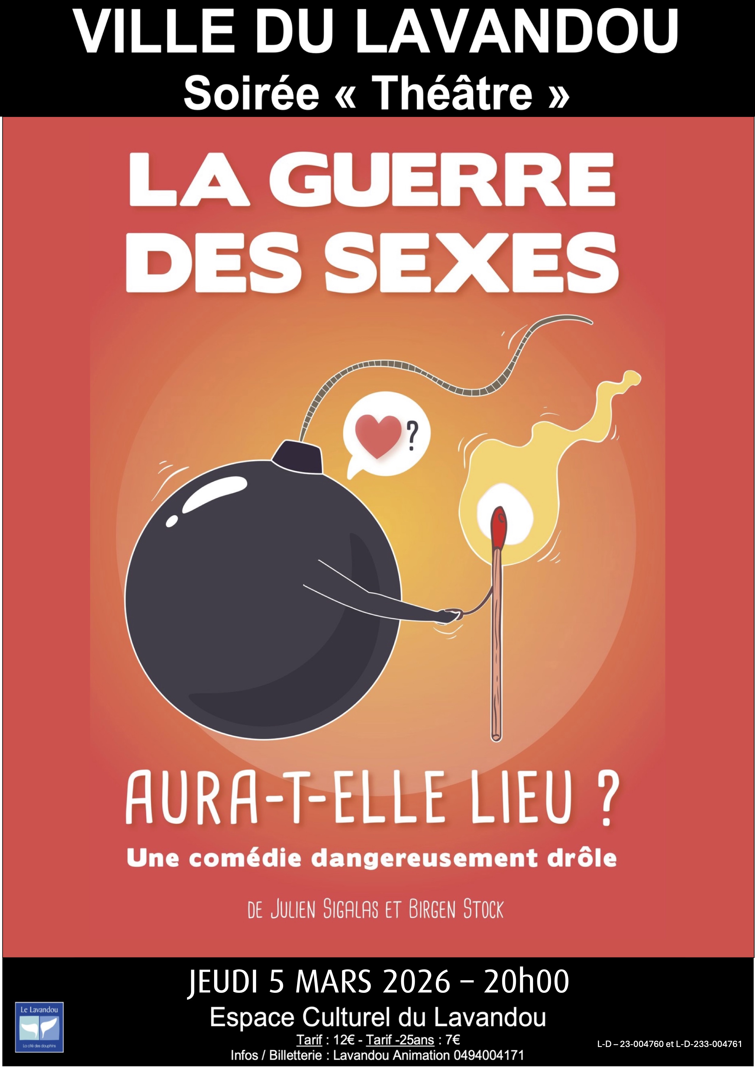 Soir�e Th��tre : 