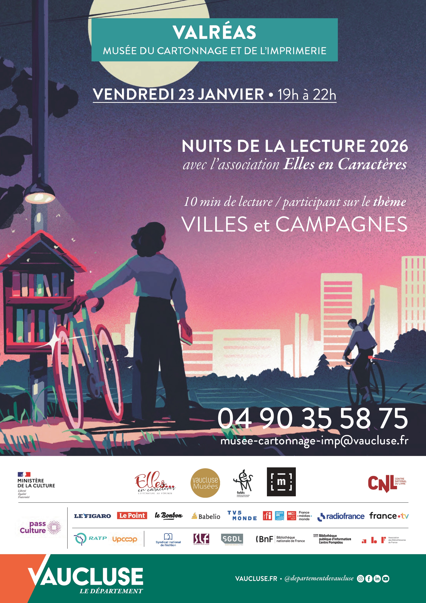 Nuit de la Lecture de l'Association 