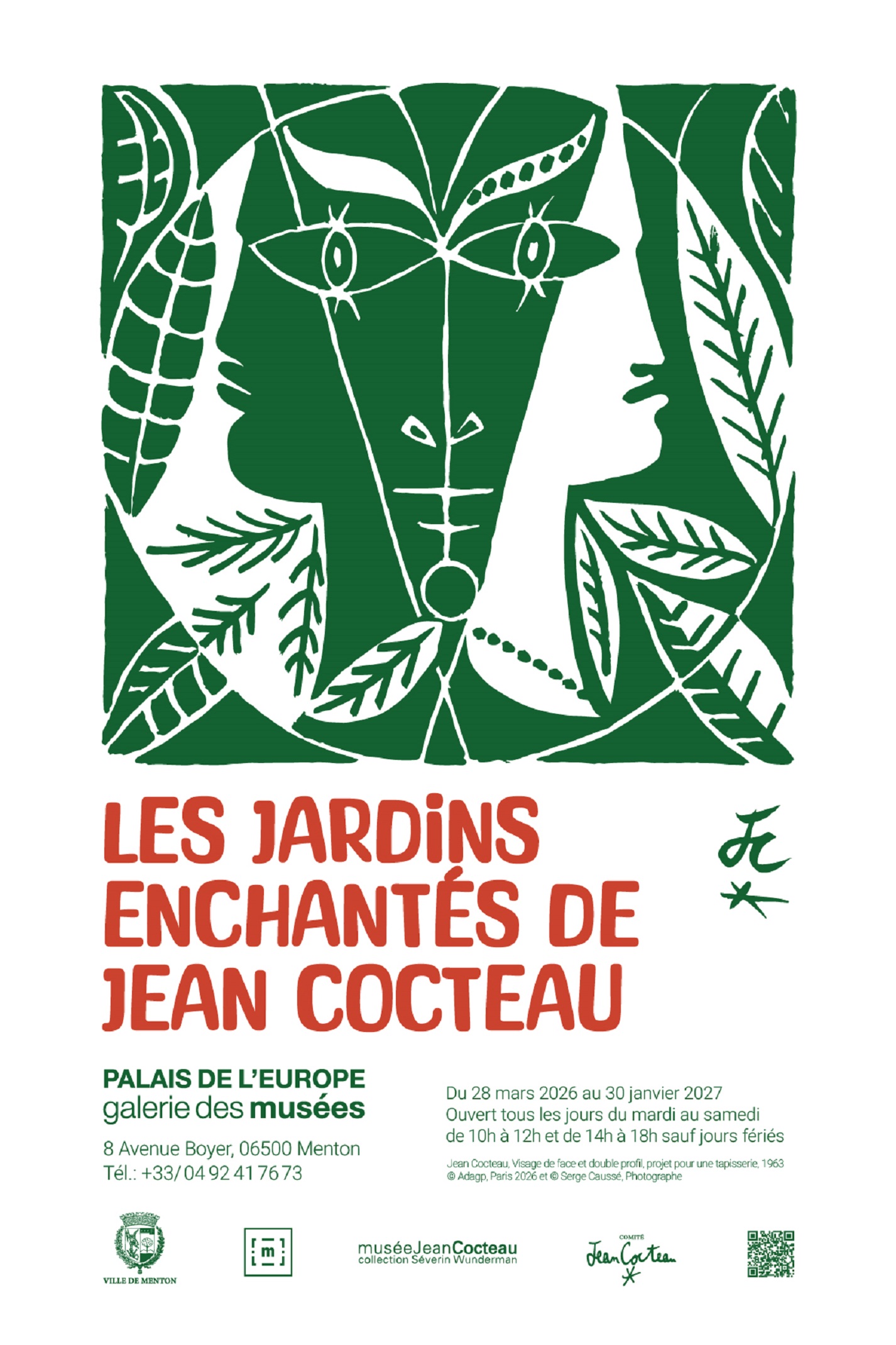 Exposition : Les jardins enchant�s de Cocteau