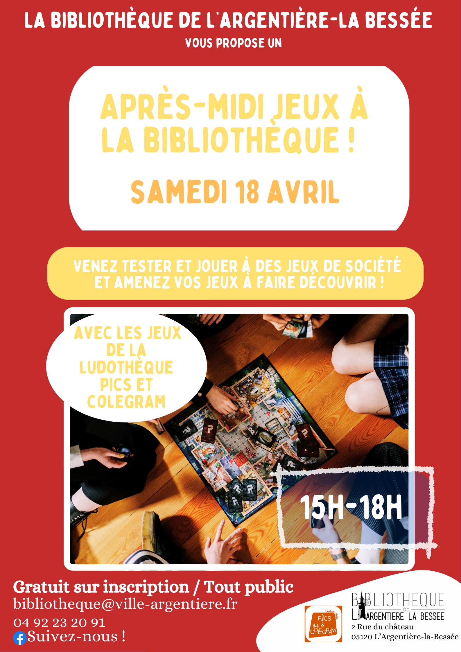 Apr�s-midi jeux de soci�t�