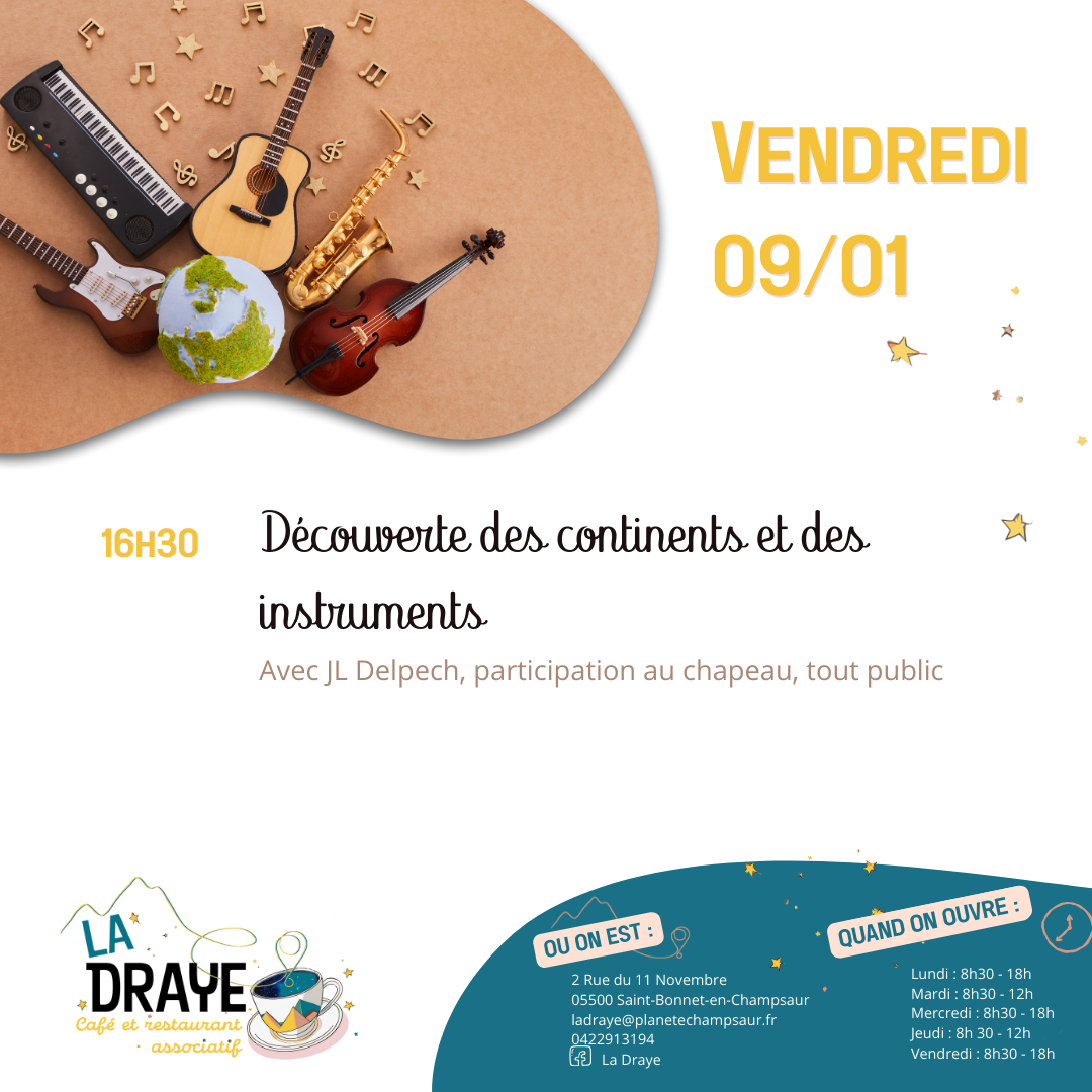 D�couverte des continents et des instruments