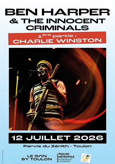 Concert - Ben Harper + Charlie Winston (1�re partie) - Festival Le Son by Toulon #3