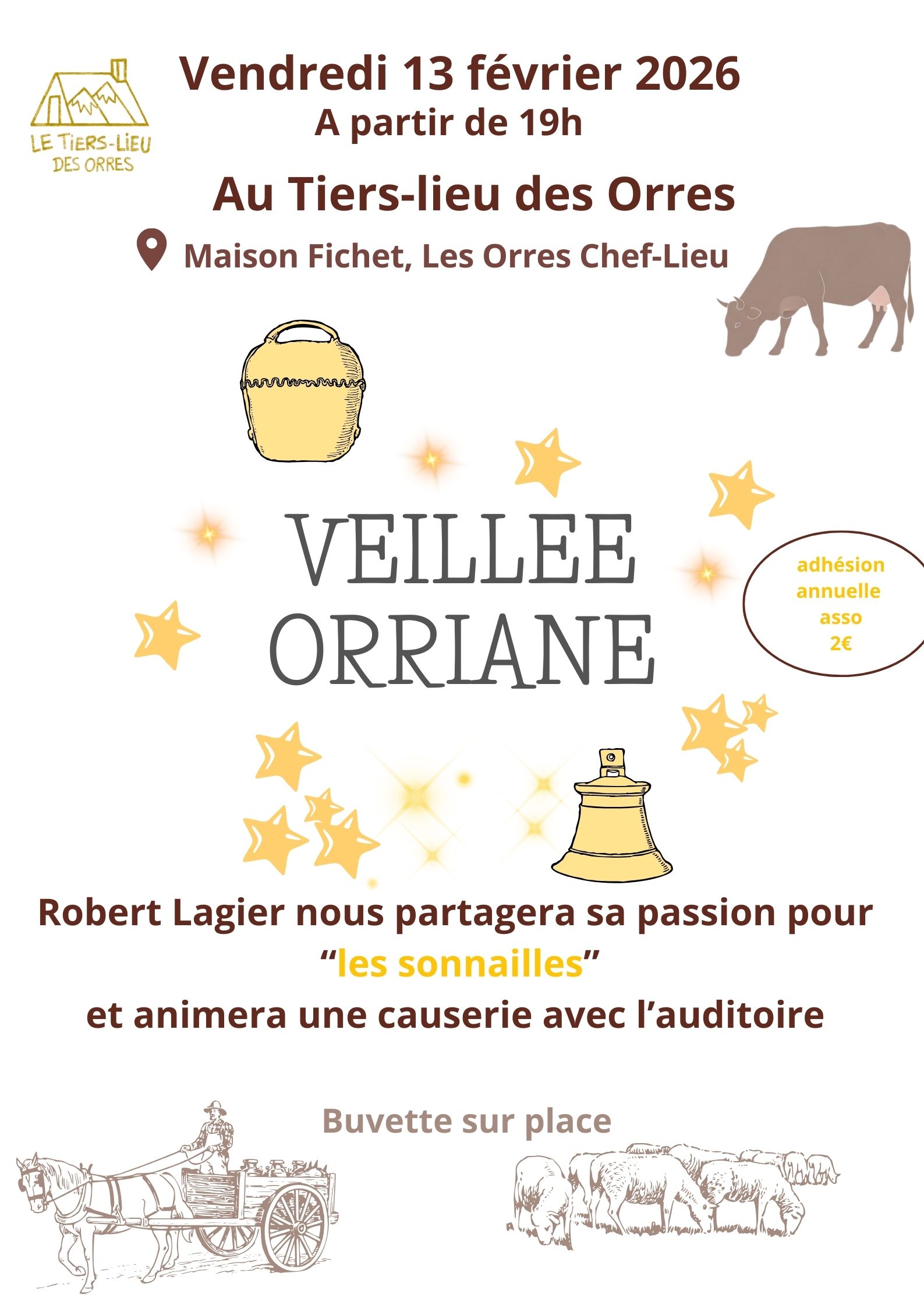 Veill�e orriane au Tiers-lieu : 