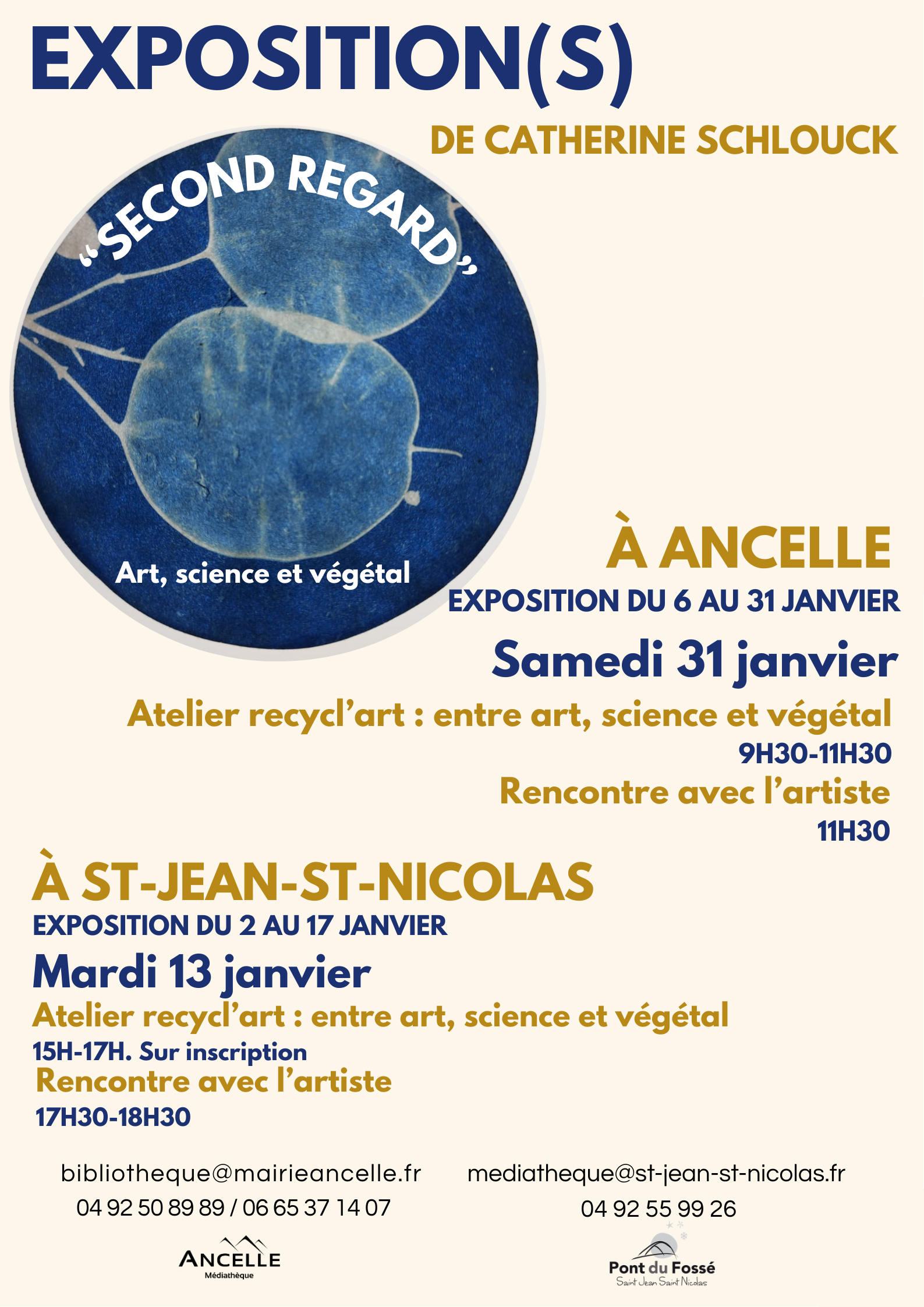 Atelier recycl'art et rencontre avec Catherine Schlouck