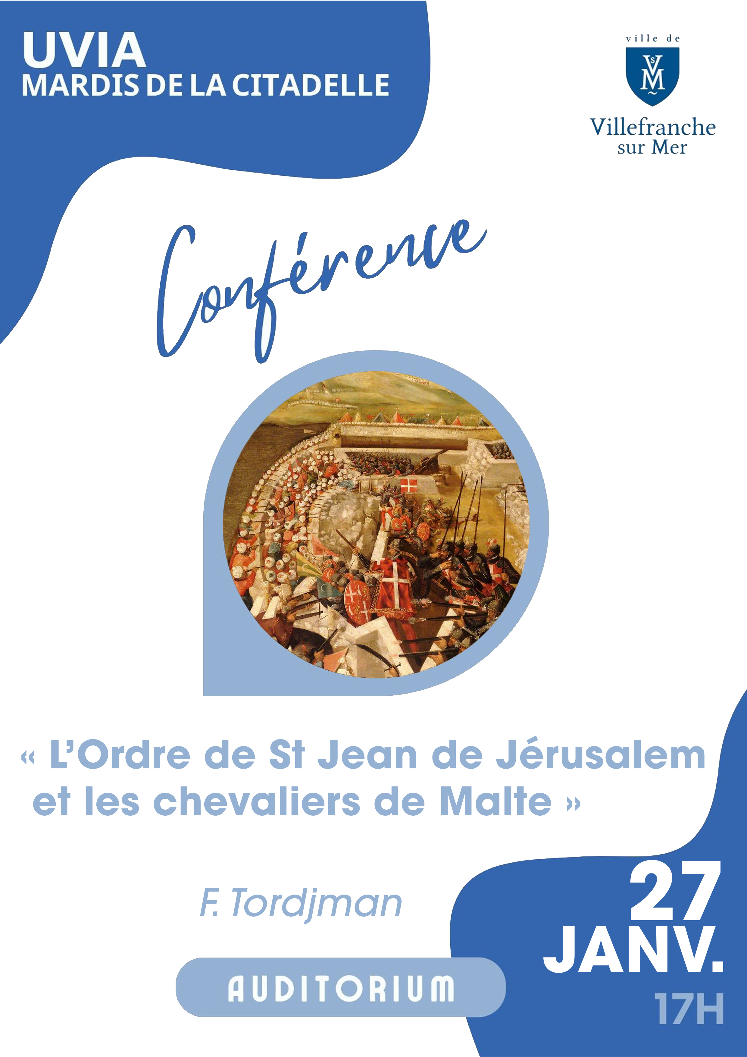 Conf�rence UVIA : les Mardis de la Citadelle
