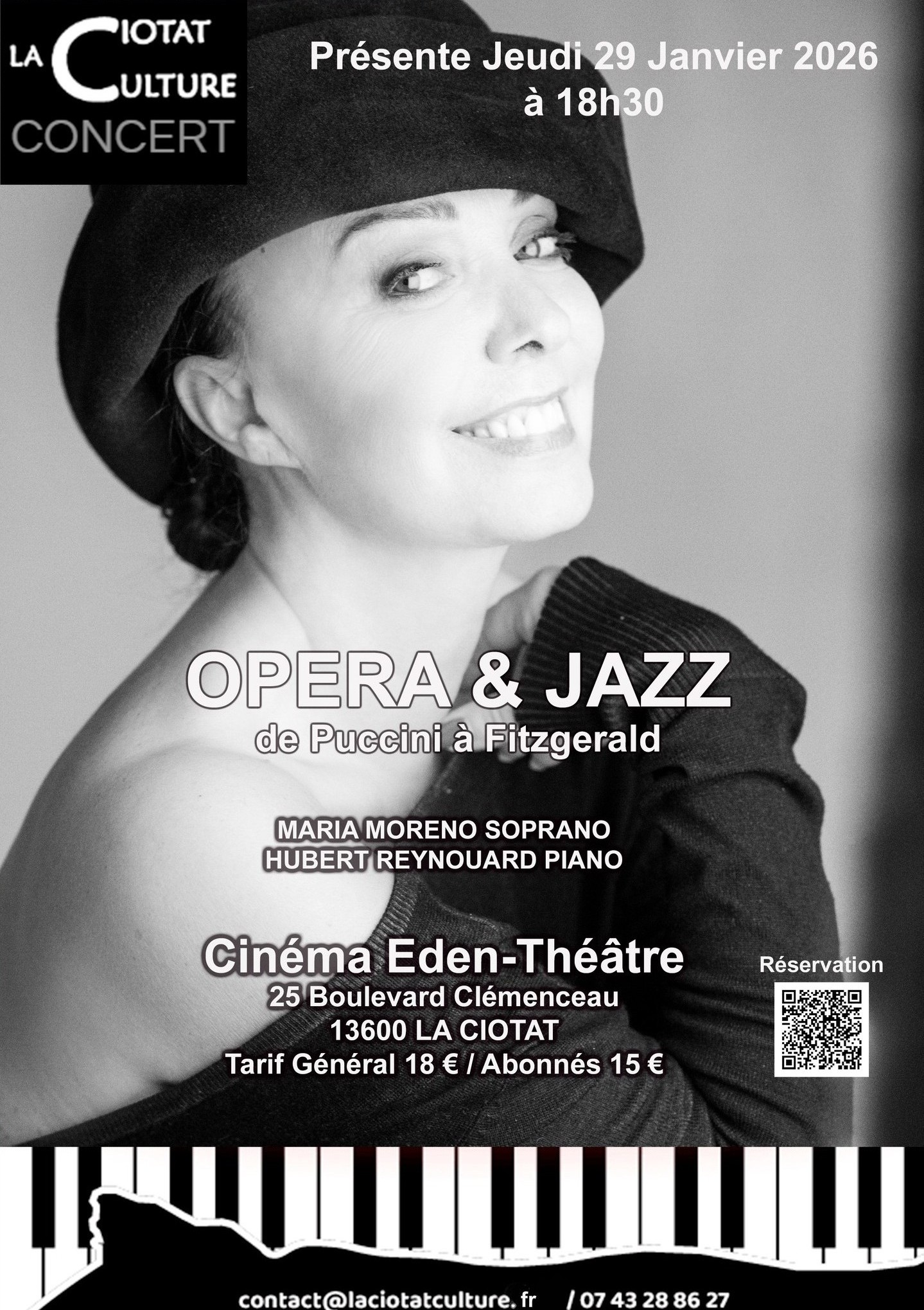 Concert Op�ra & Jazz de Puccini � Fitzgerald