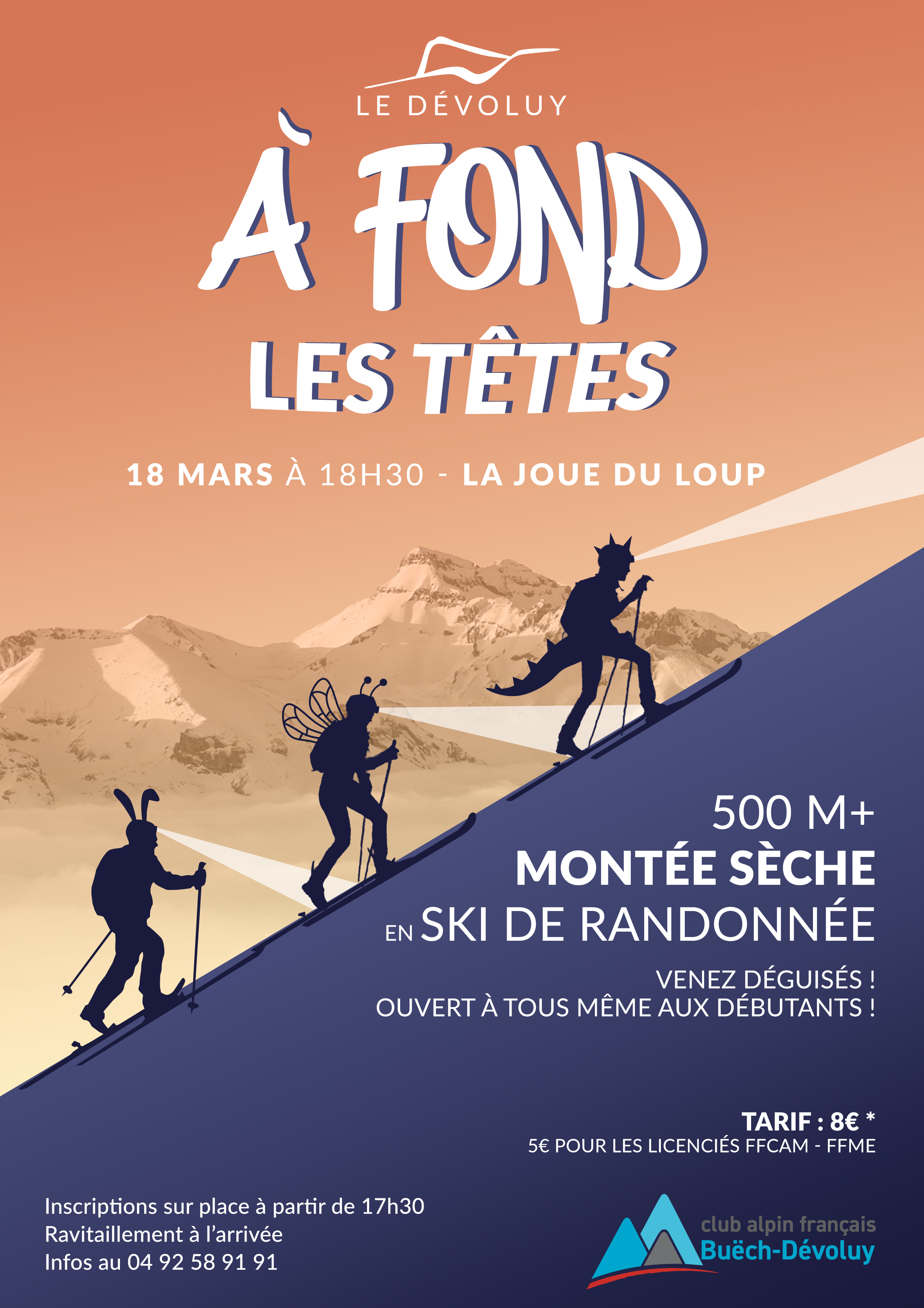 � fond les t�tes