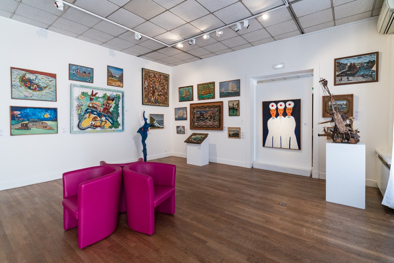 Visite appliqu�e sur la mer