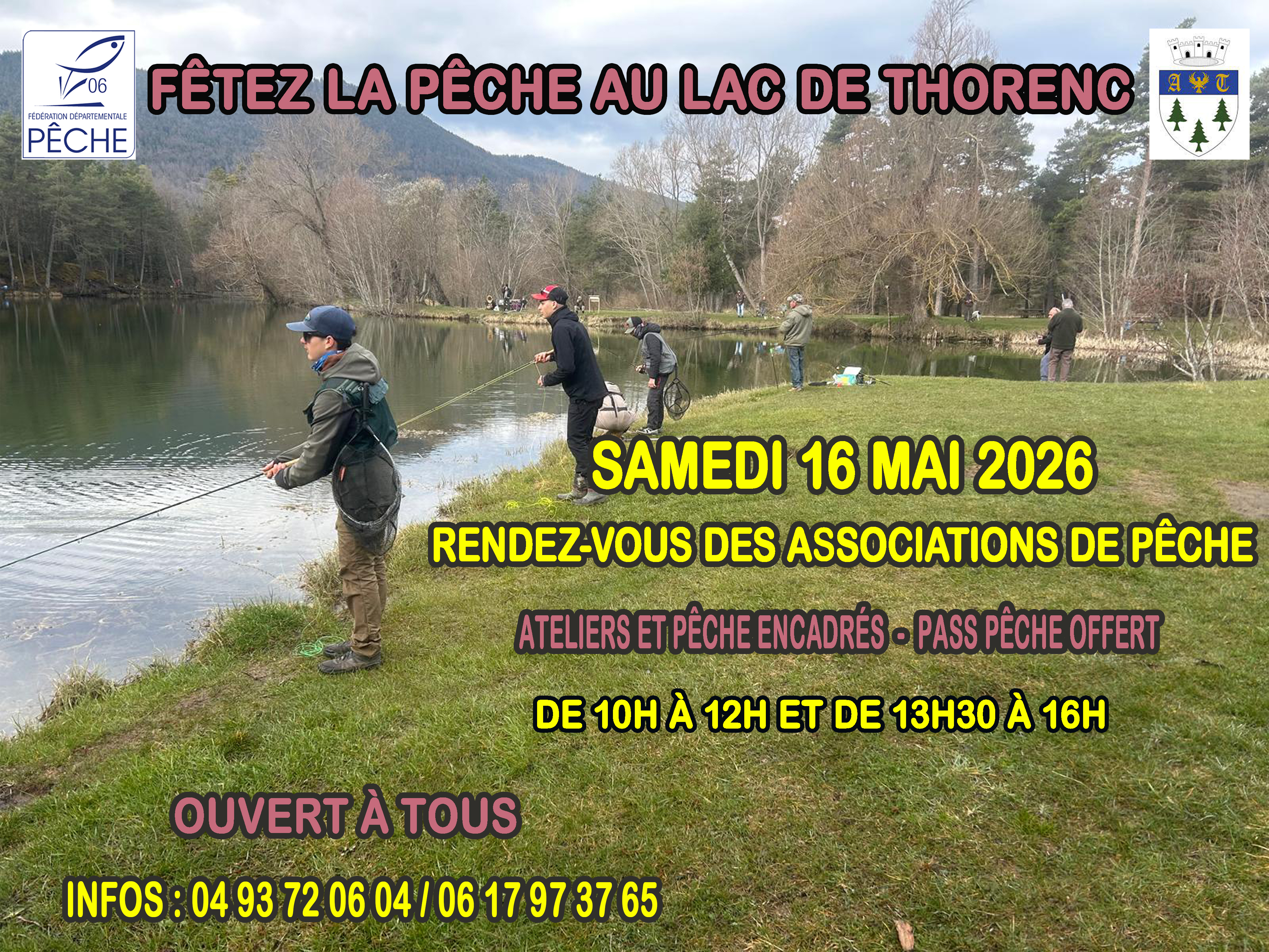 F�te des associations de p�che au lac de Thorenc