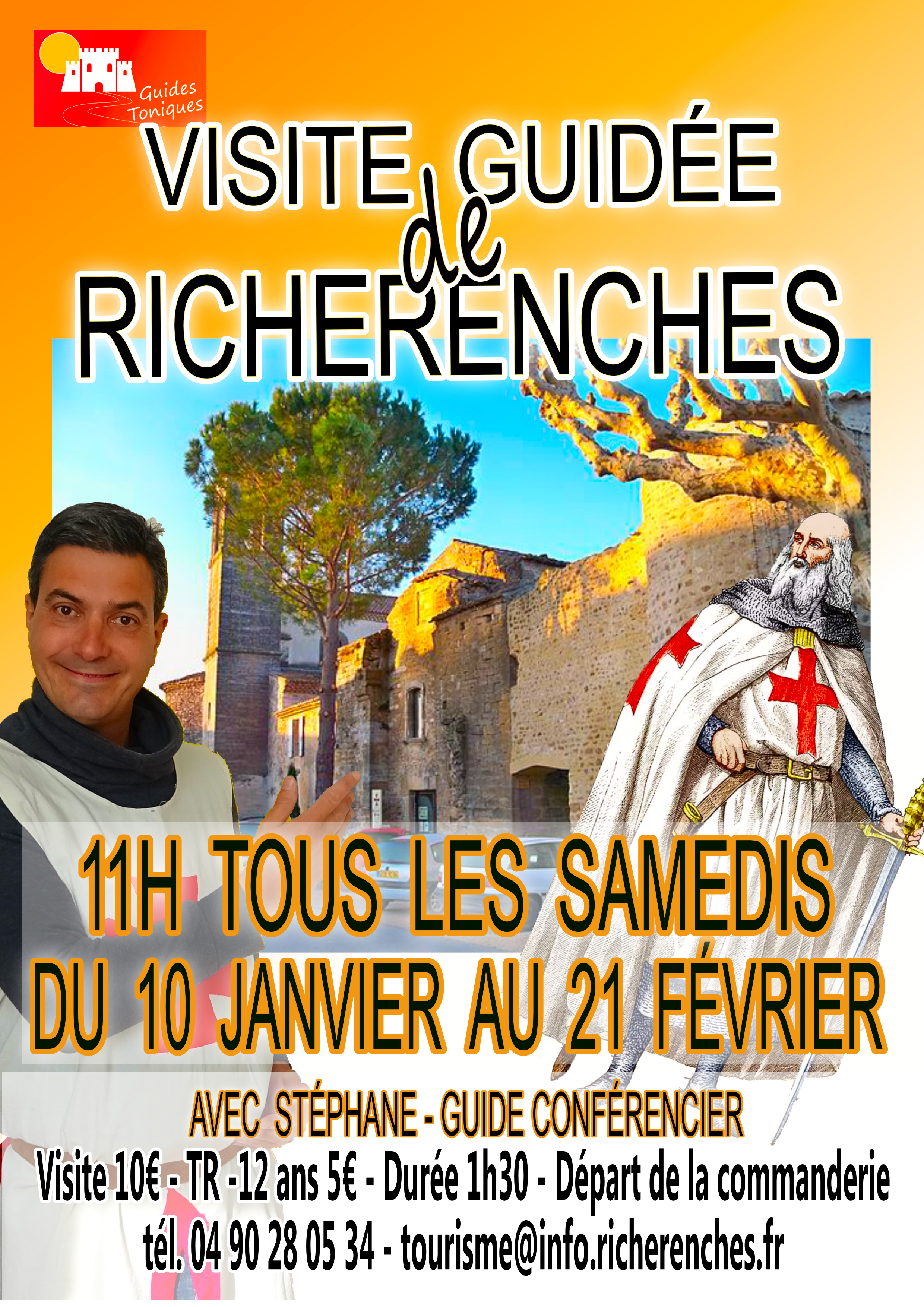 Visite guid�e de Richerenches