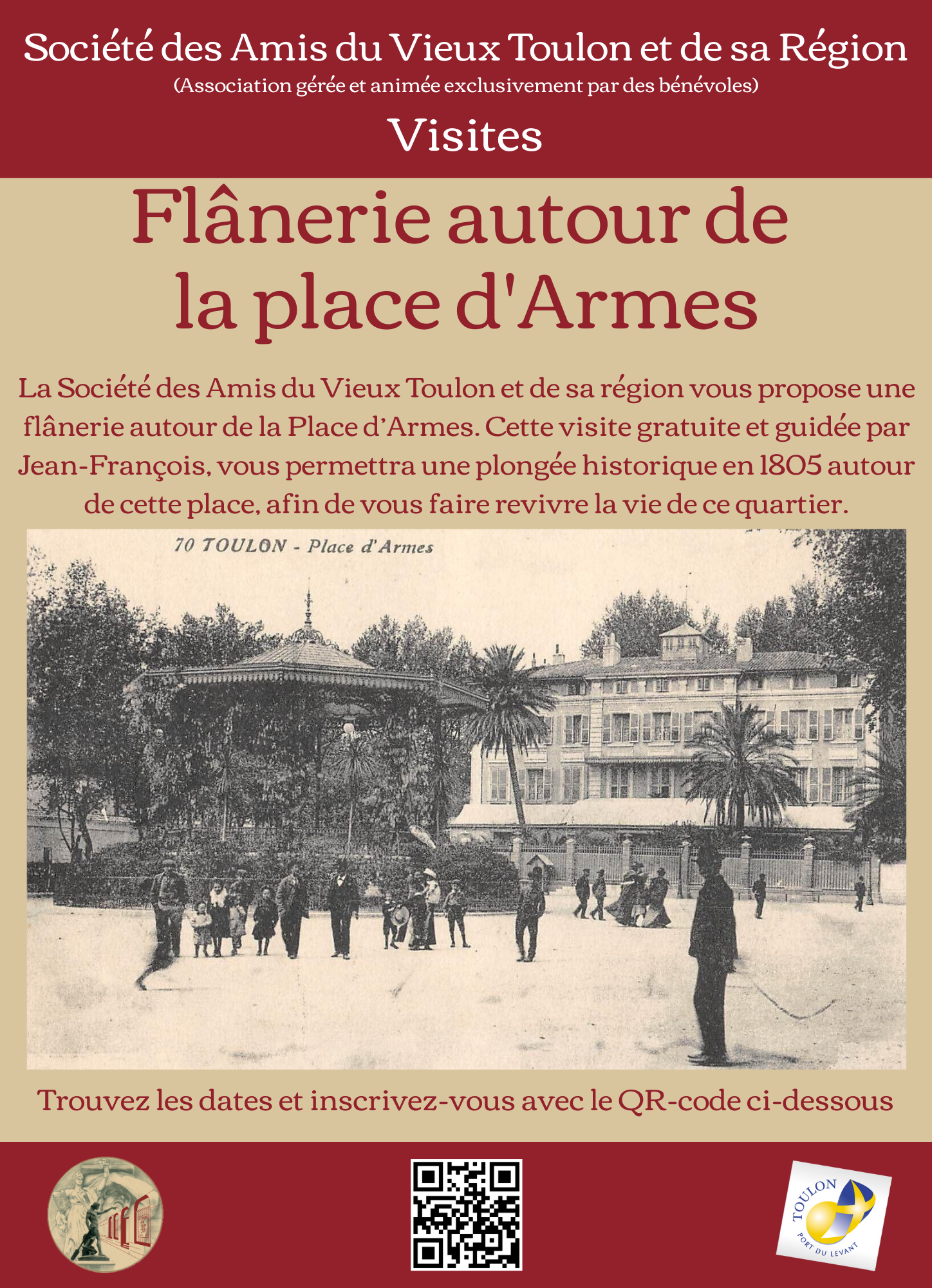 Fl�nerie autour de la Place d'Armes