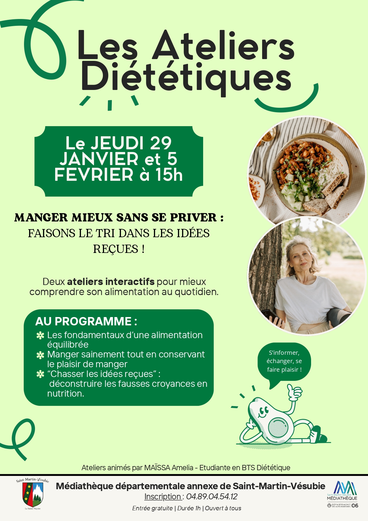 Les ateliers di�t�tiques