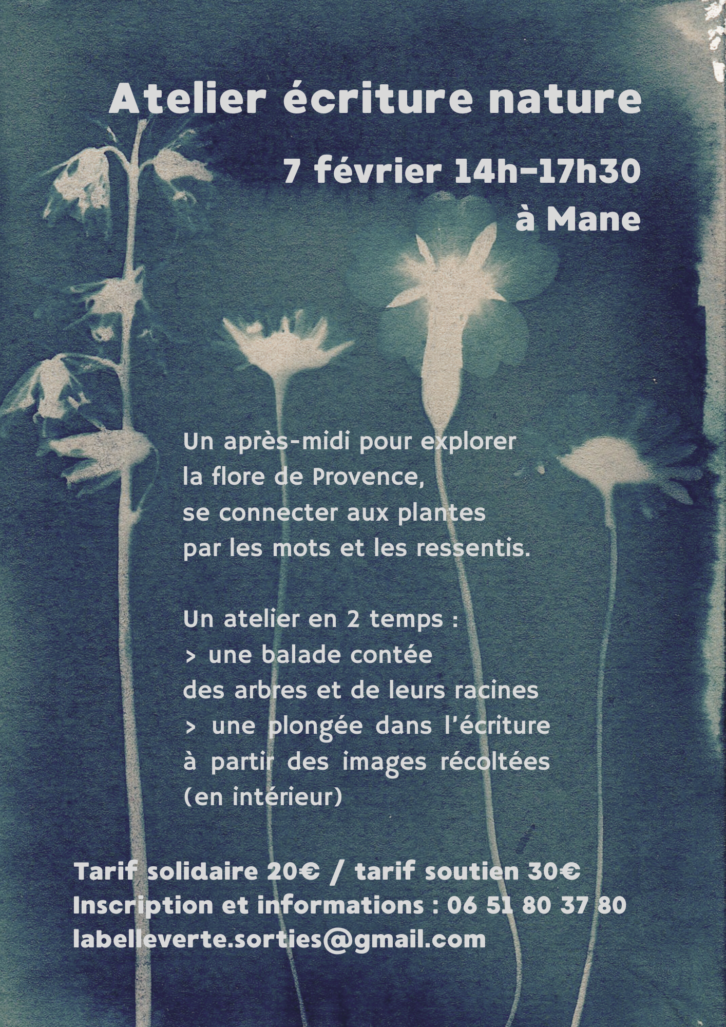 Atelier �criture nature