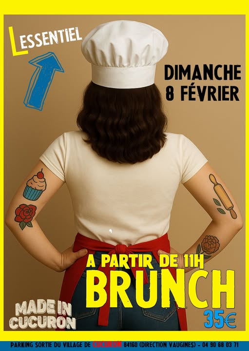 Brunch � l'Essentiel de Cucuron