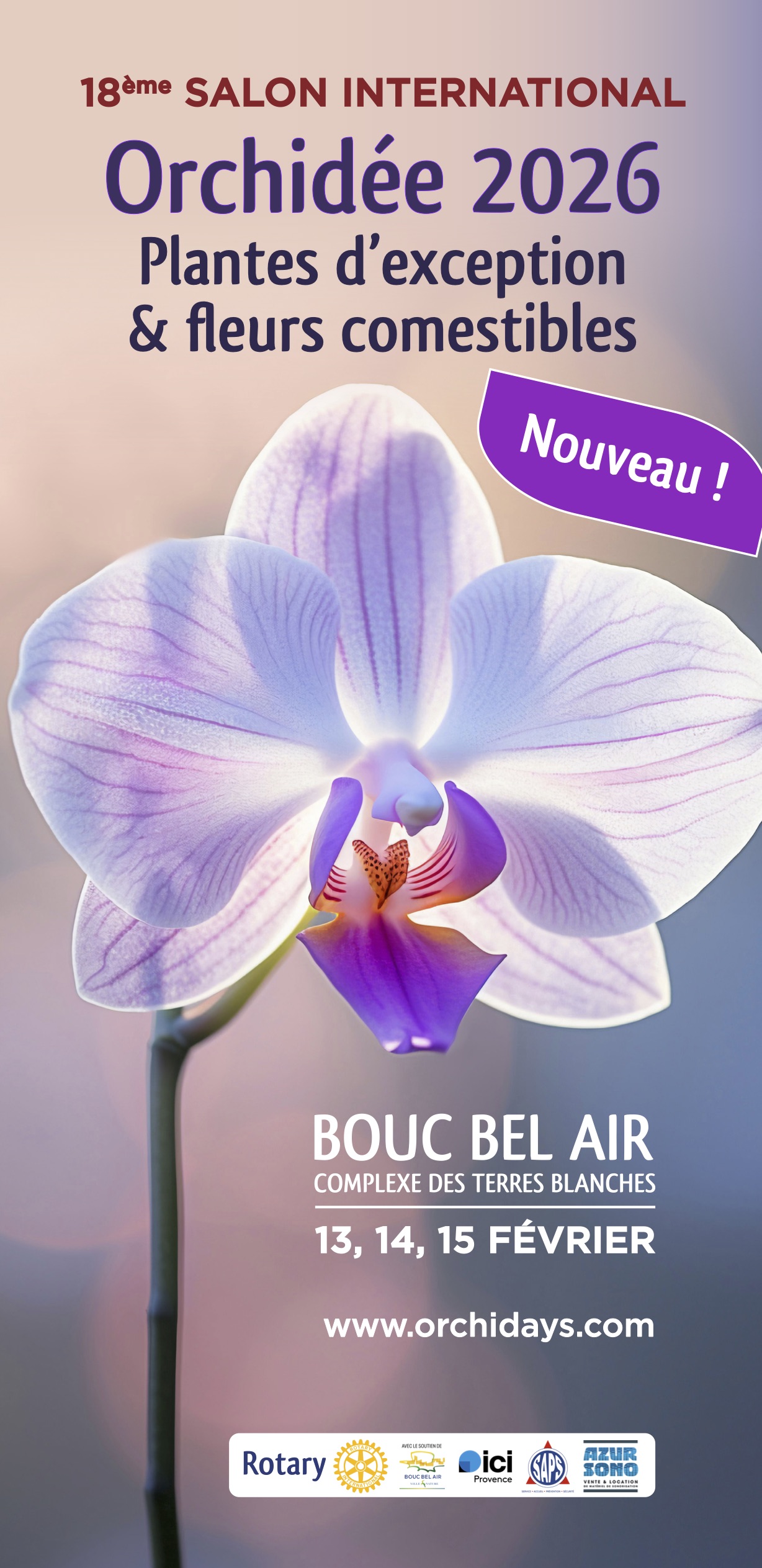18? Salon International de l�Orchid�e de Bouc Bel Air
