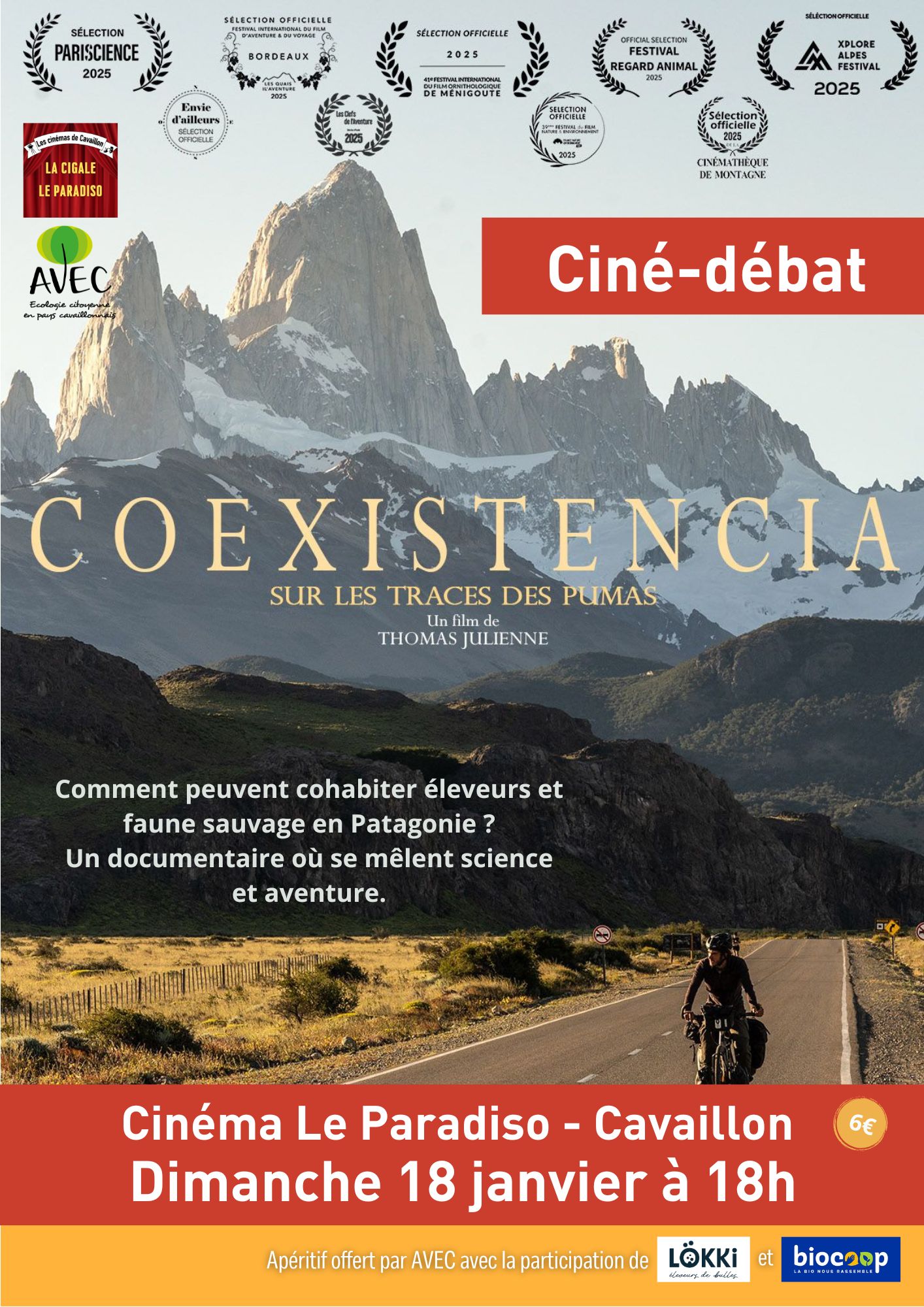 Coexistencia Sur les traces des Pumas - Cin� d�bat