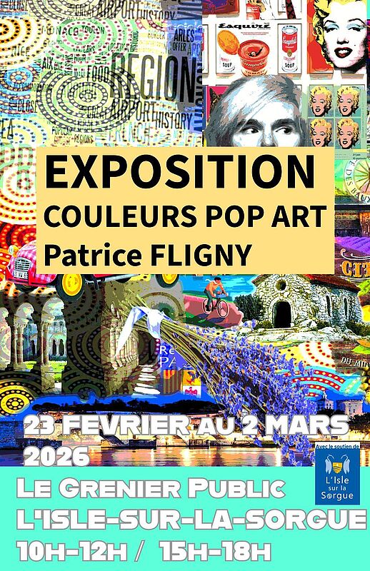 Exposition Couleurs Pop Art