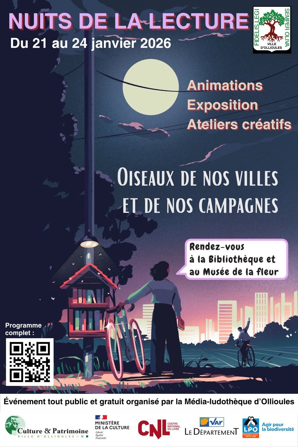 Nuits de la lecture - Atelier num�rique : Cr�e ton oiseau en paper toy !