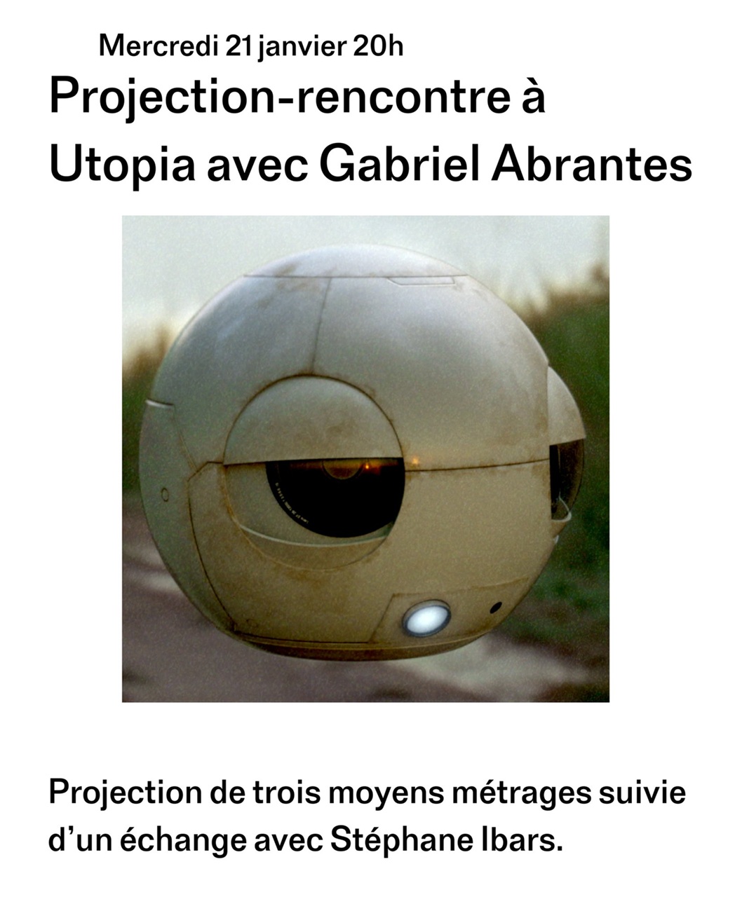 Projection-rencontre avec Gabriel Abrantes
