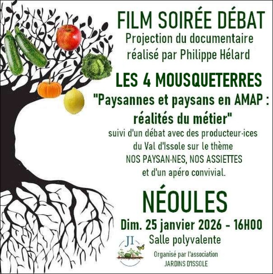 Cin�-d�bat : les 4 Mousqueterres