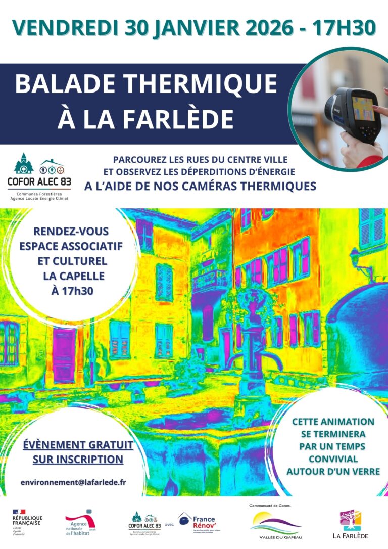 Balade thermique - La Farl�de