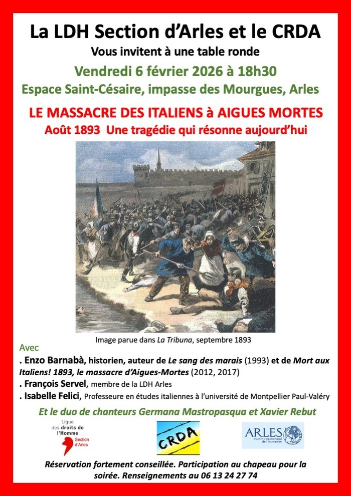 Le massacre des Italiens � Aigues Mortes