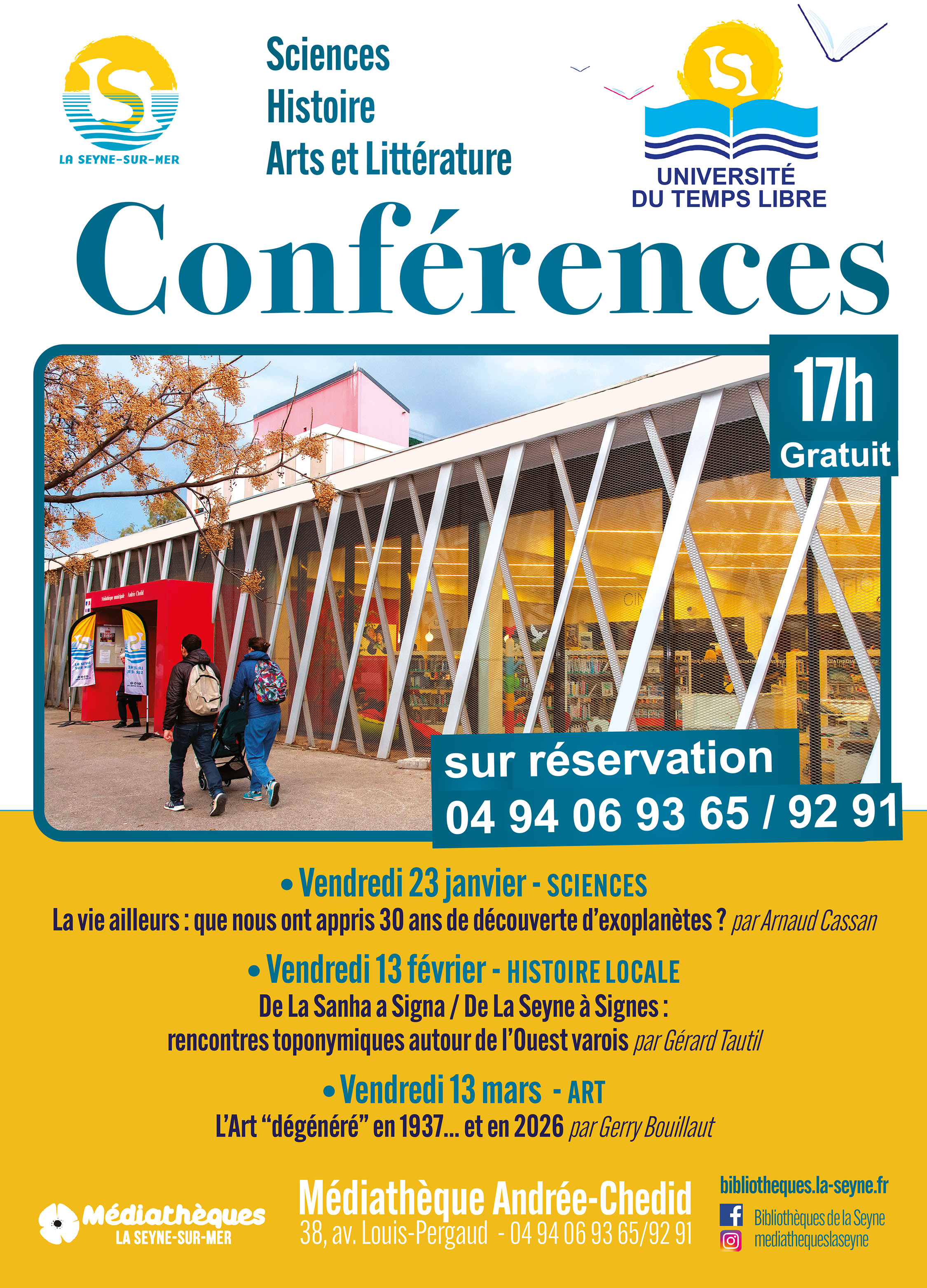 Conf�rence Universit� du Temps Libre Histoire Locale 