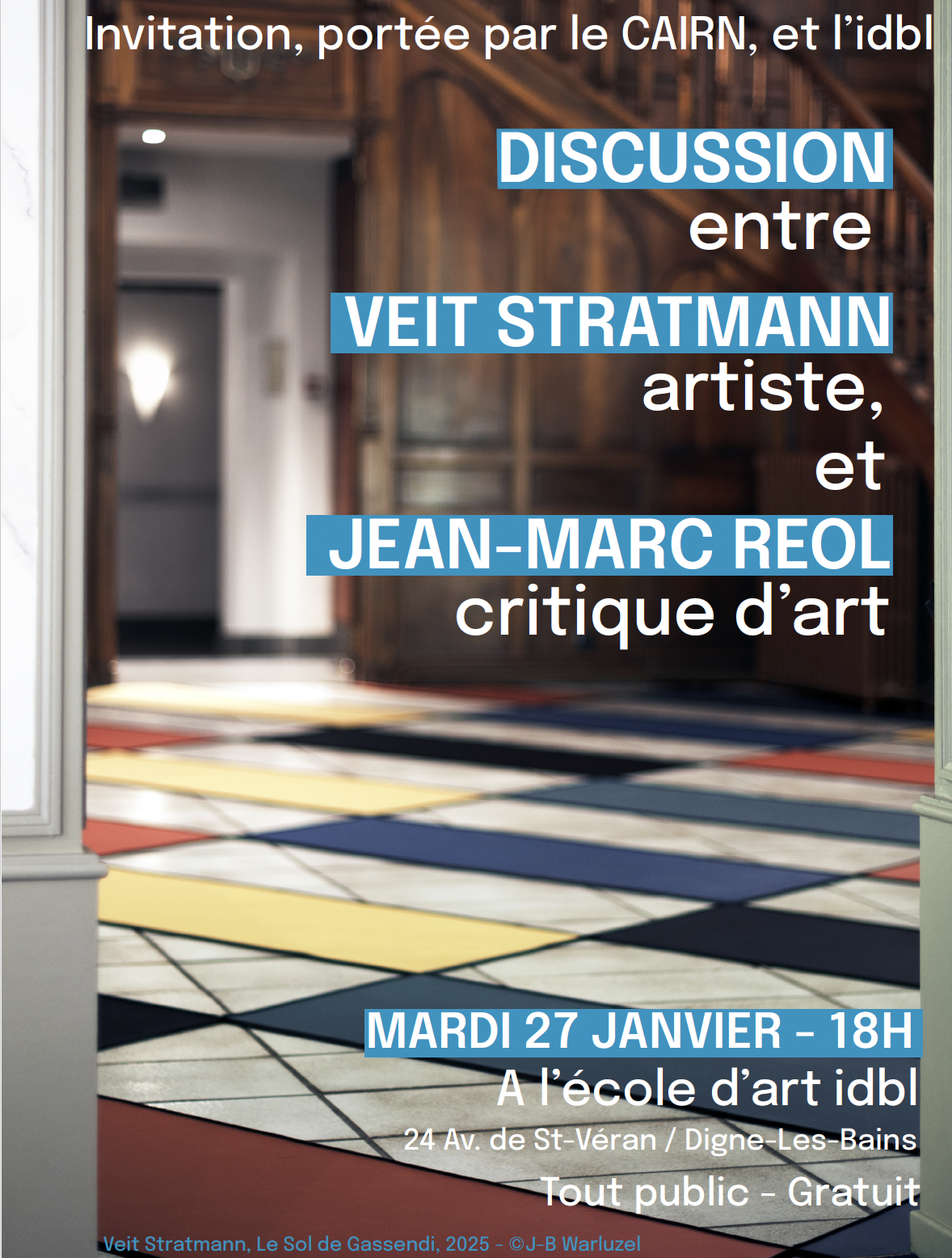 Discussion - Veit Stratmann et Jean-Marc R�ol