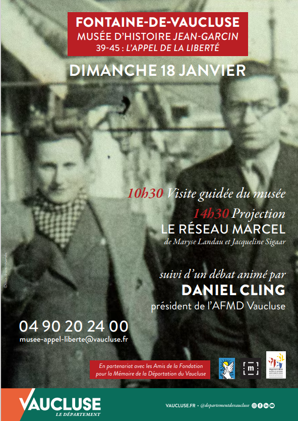Projection du film documentaire ��Le r�seau Marcel��