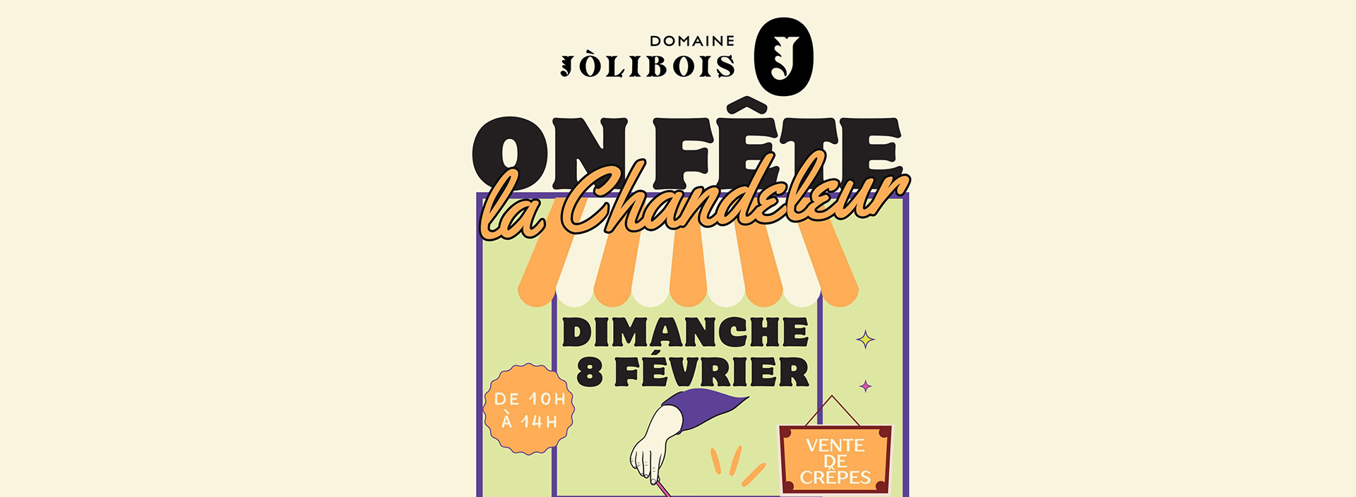 On f�te la chandeleur au Domaine J�libois