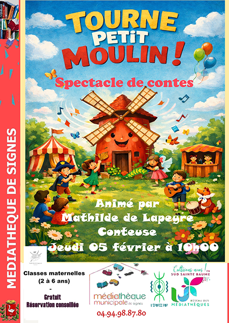 Tourne petit moulin