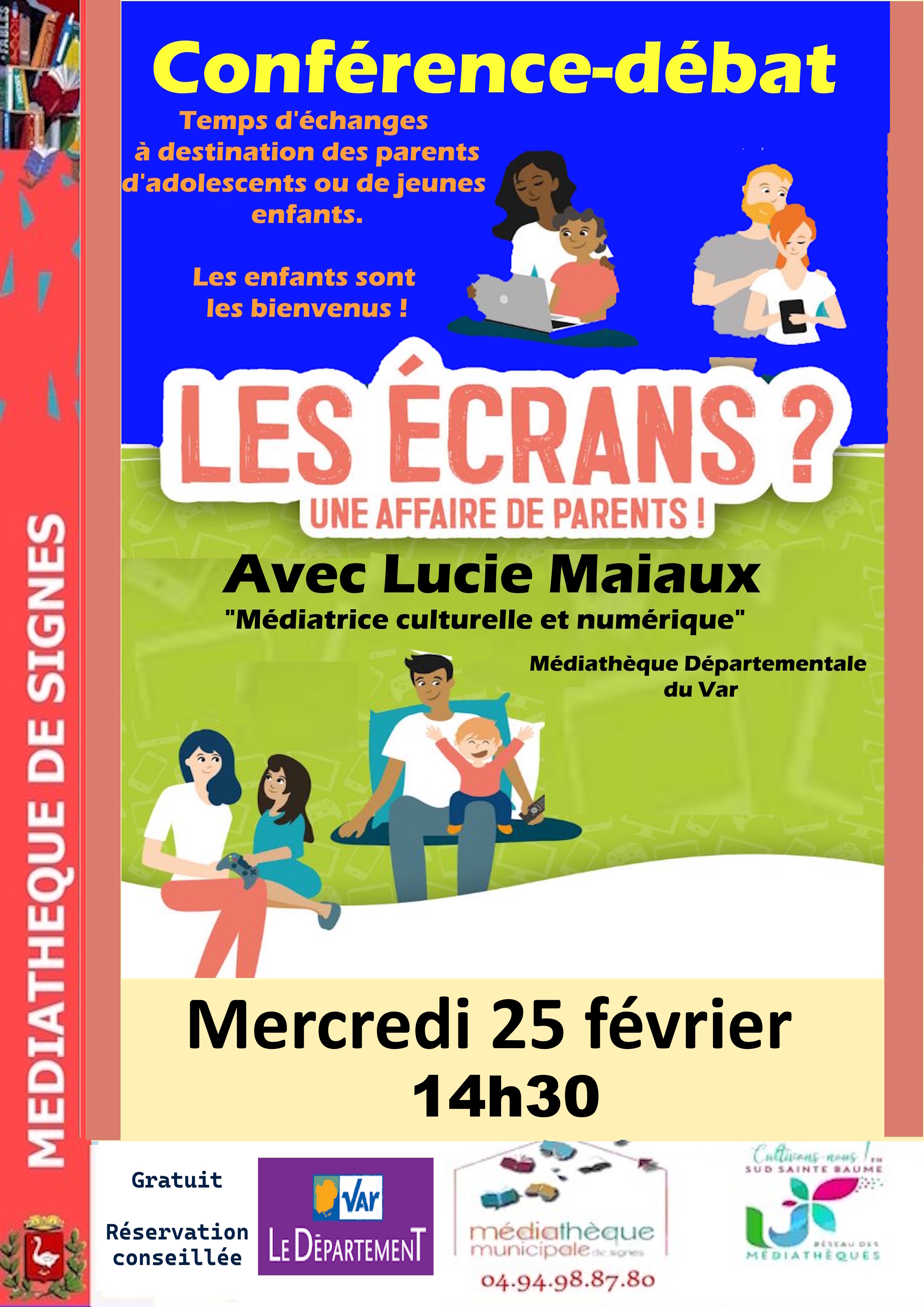 Conf�rence- D�bat � Parentalit� et �cran �