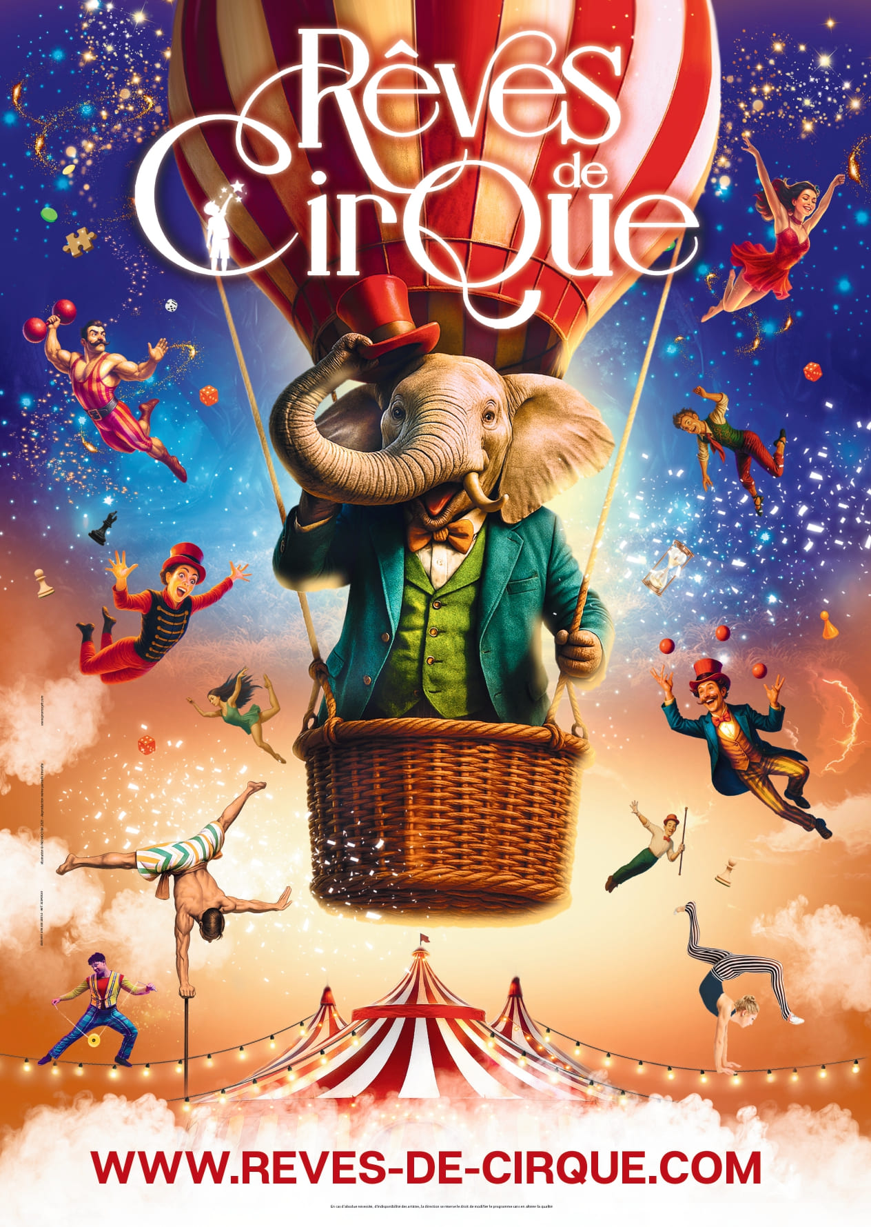 Spectacle �R�ves de cirque�