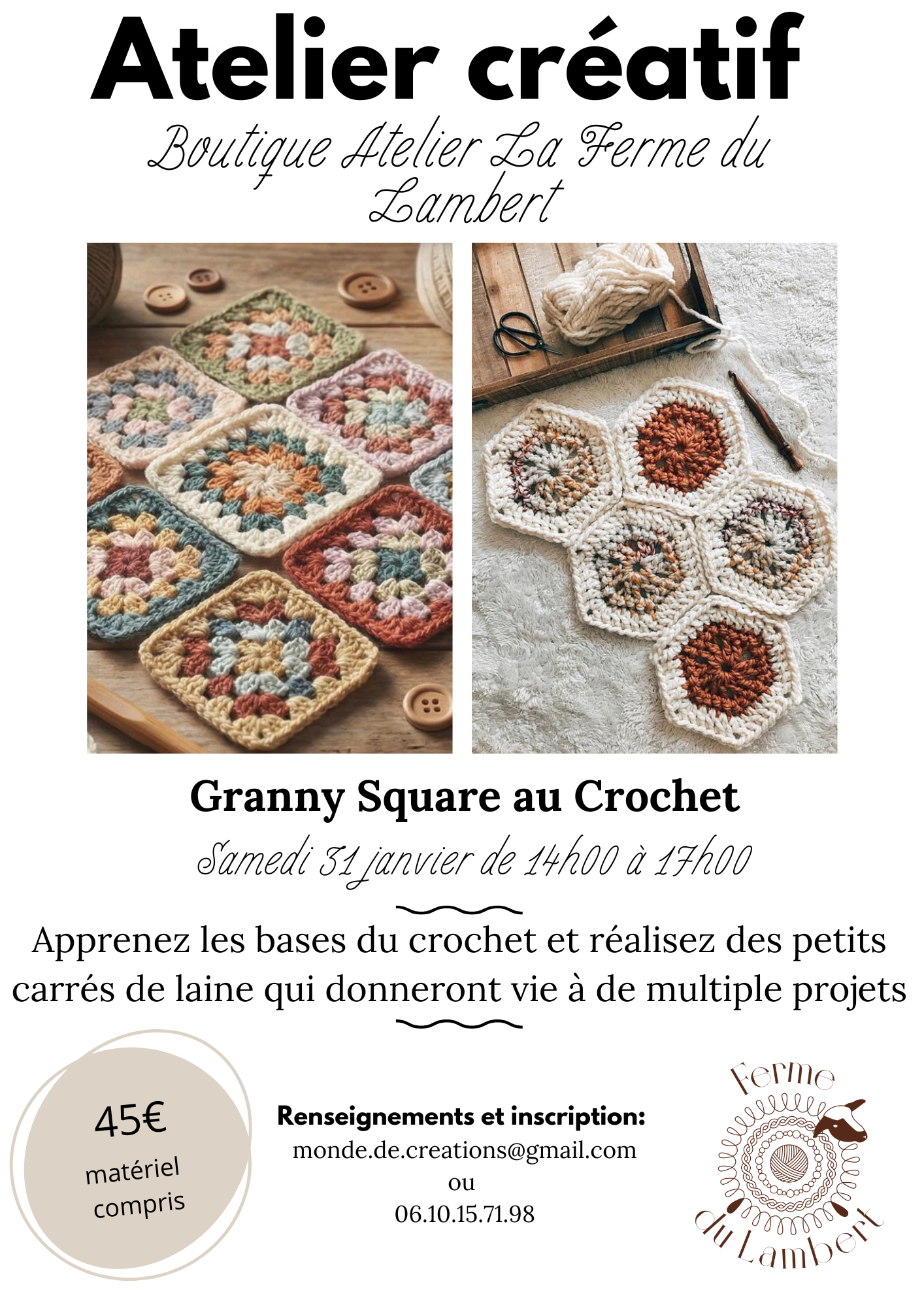 Atelier crochet