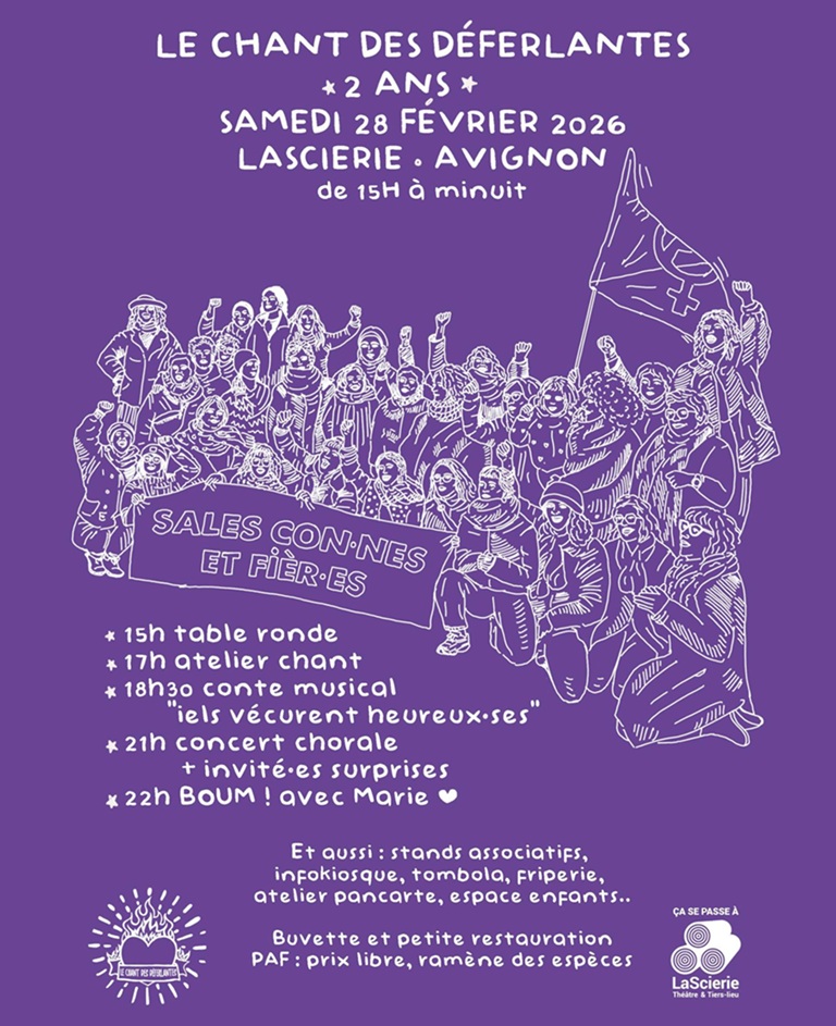 Soir�e d�anniversaire chorale de la Le chant des d�ferlantes