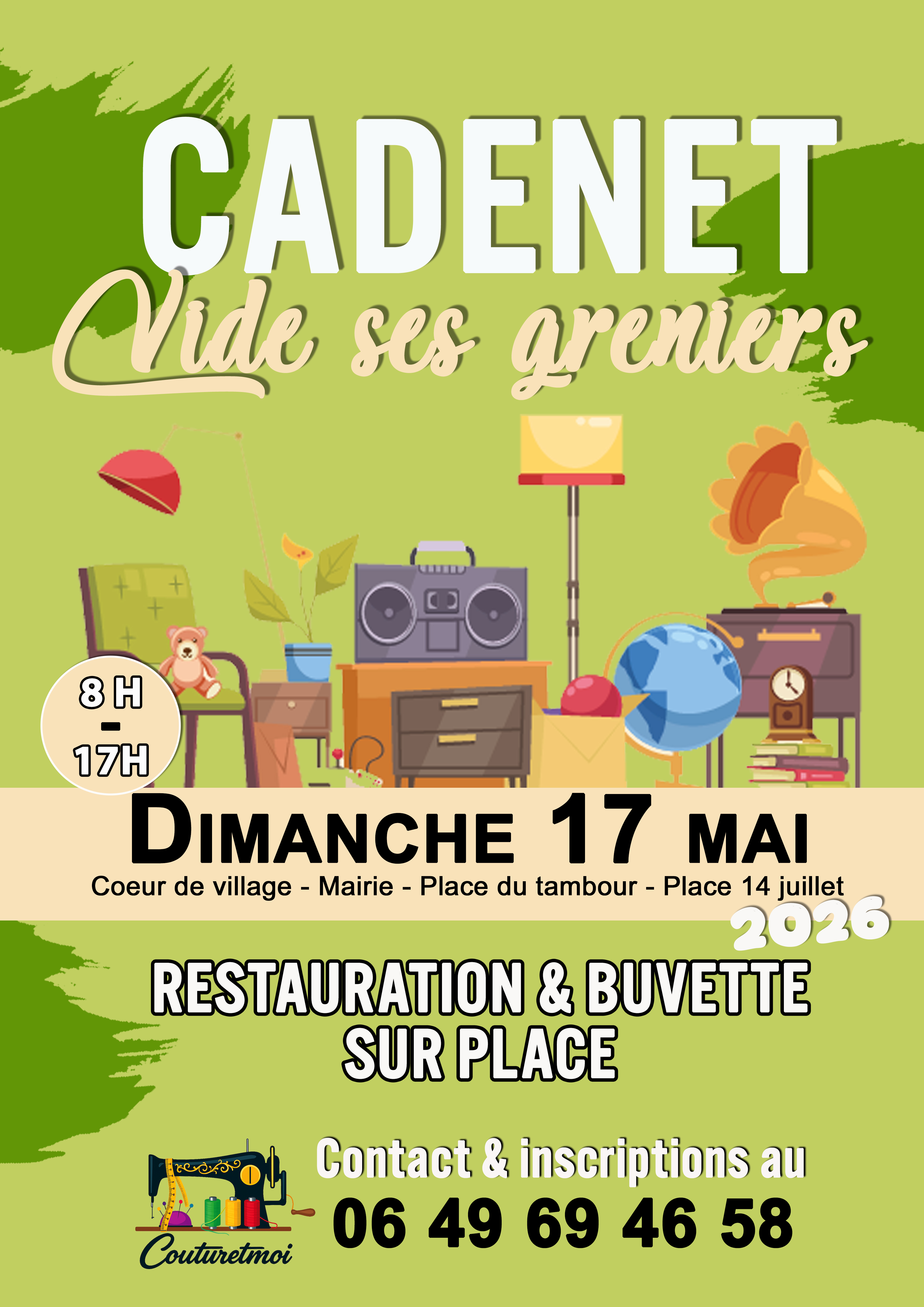 CADENET VIDE SES GRENIERS