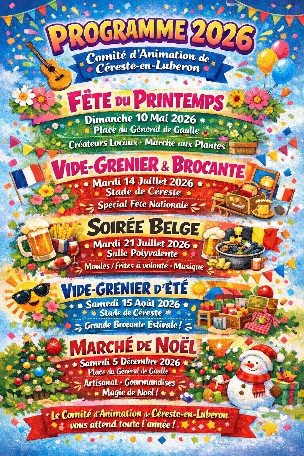 Vide-greniers et Brocante