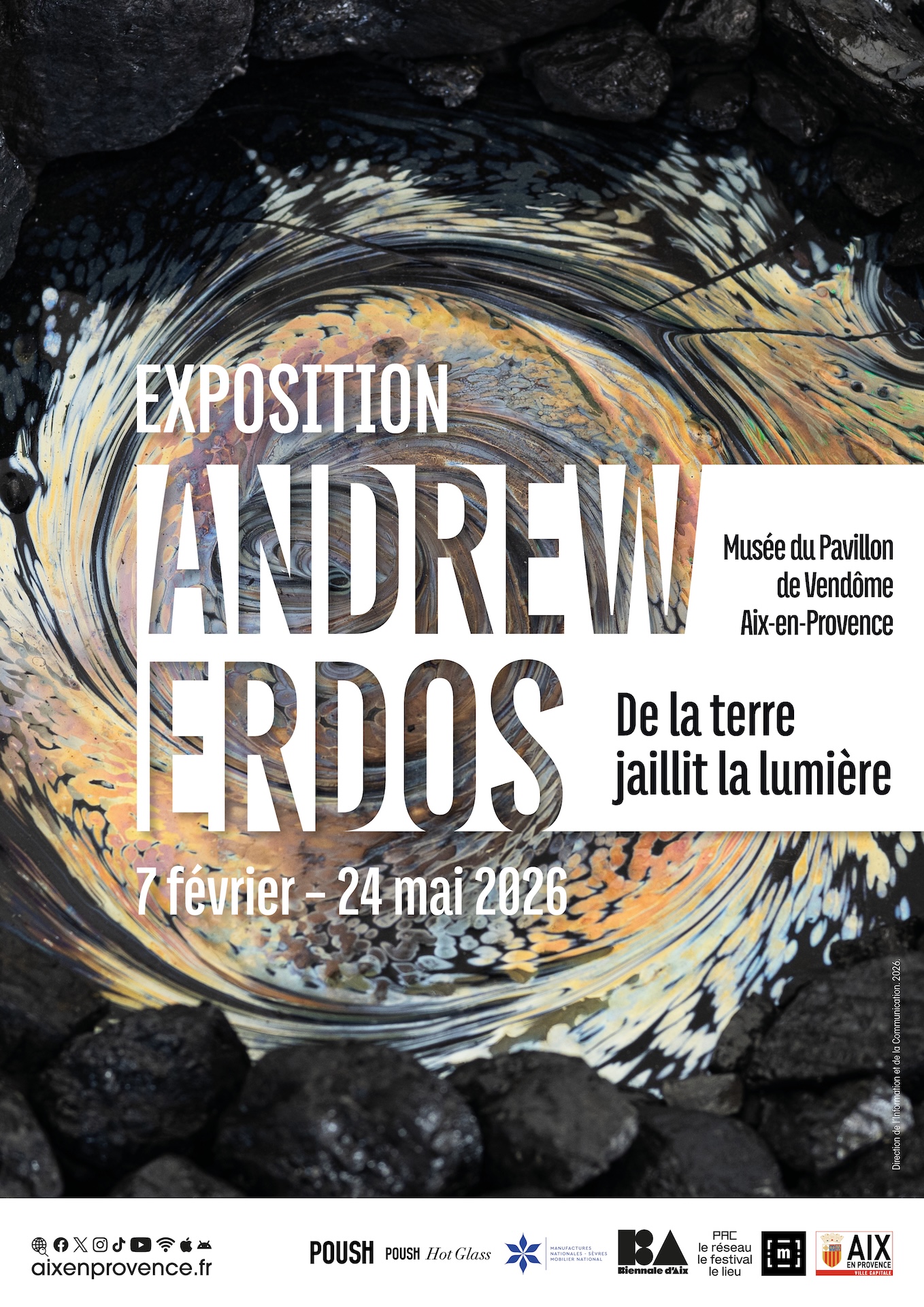 Exposition - Andrew Erdos - De la terre jaillit la lumi�re.