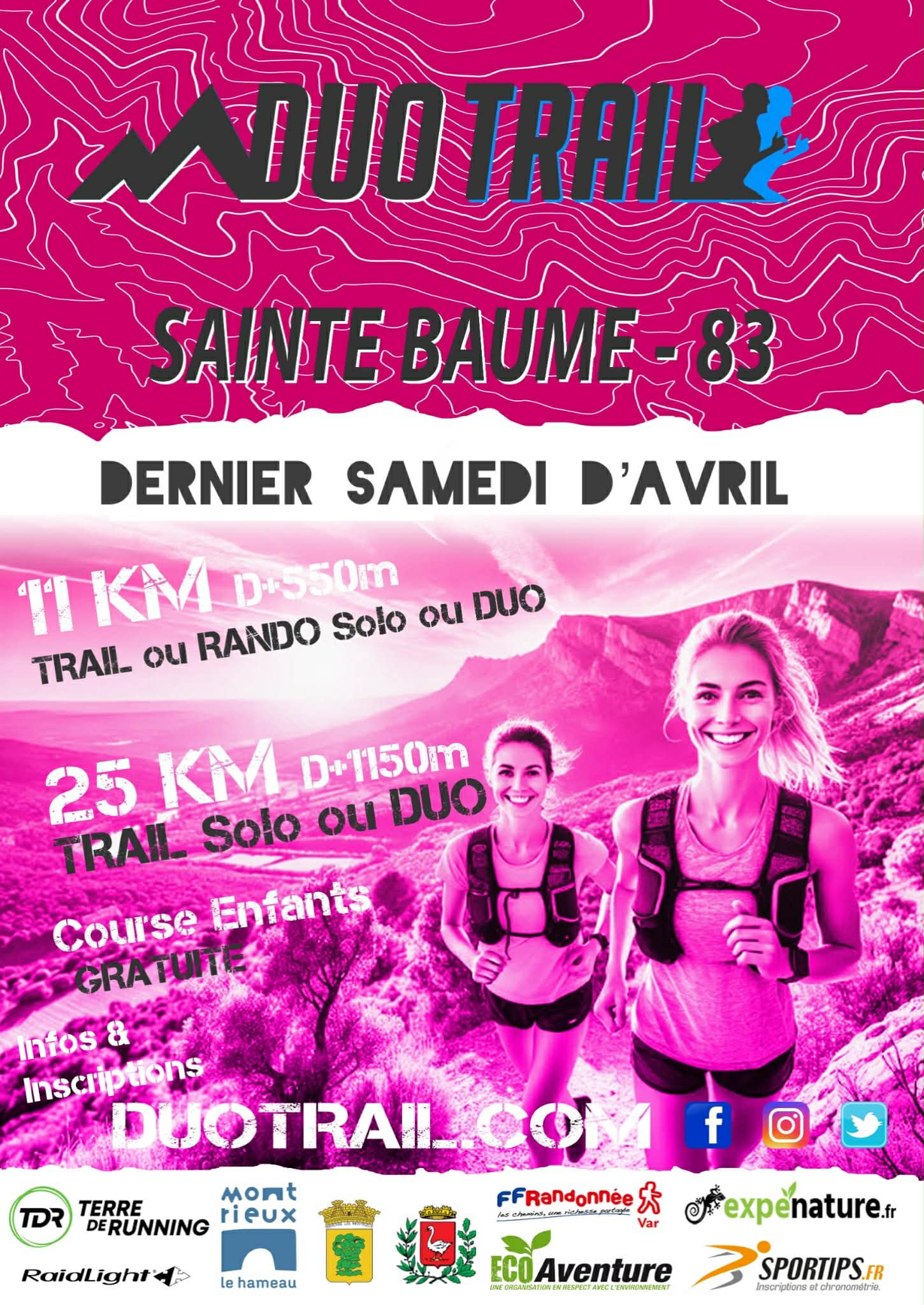 Course p�destre: Duo trail Sainte Baume