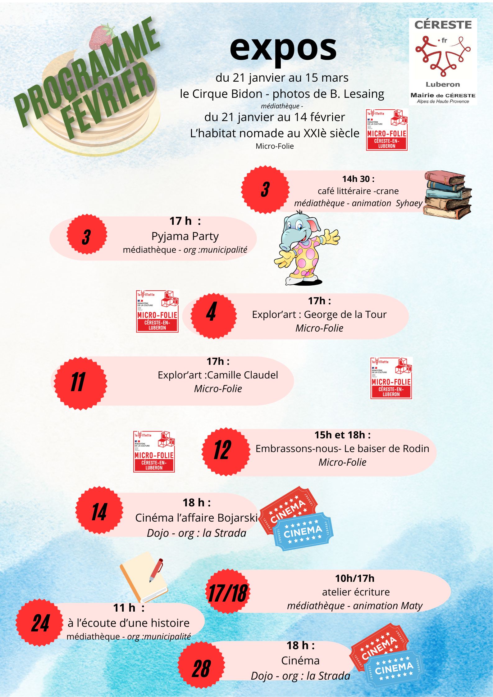 Un mois de F�vrier � C�reste